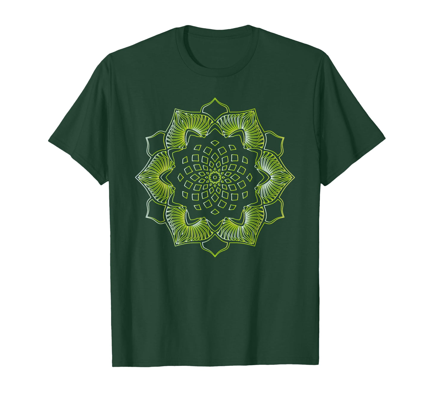 Lotus Mandala Sacred Geometry T-Shirt