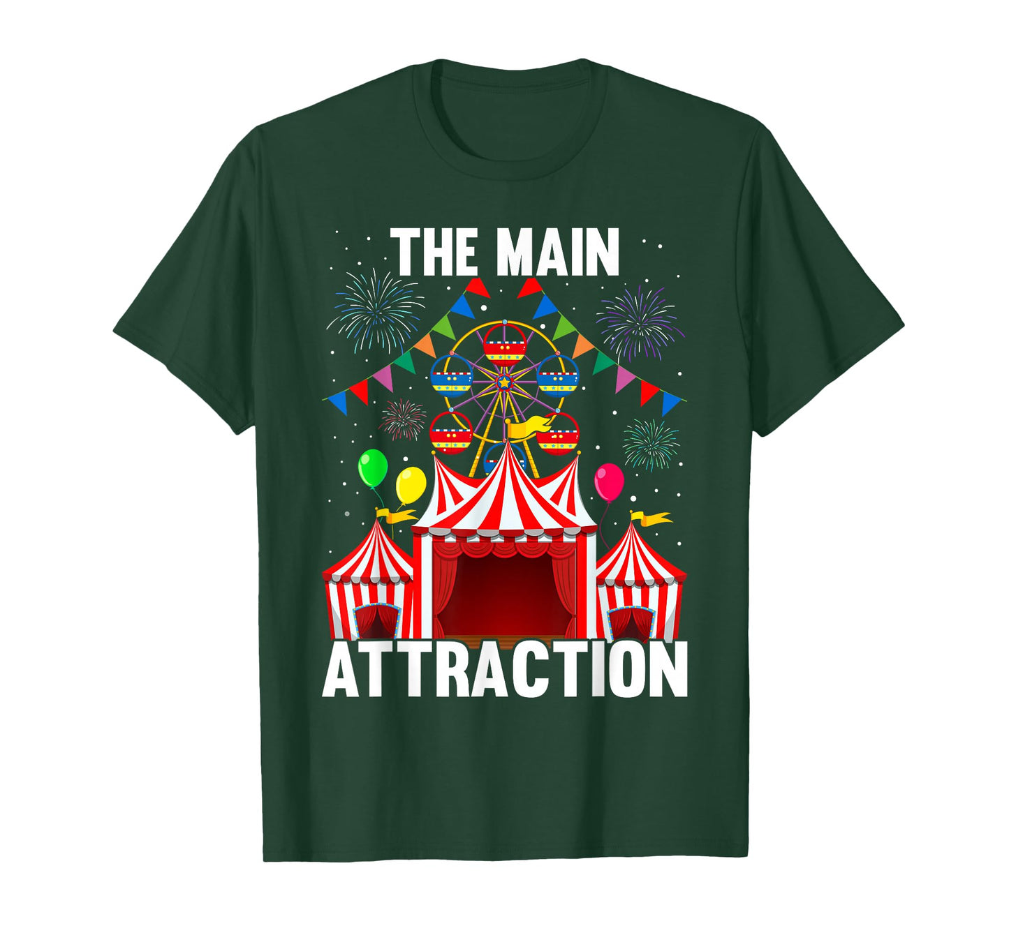 Kids Circus Attraction Carnival birthday Party boys girls T-Shirt