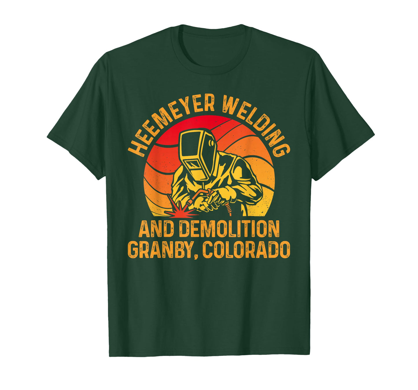 Heemeyer Welding And Demolition Grandby Colorado Welder T-Shirt