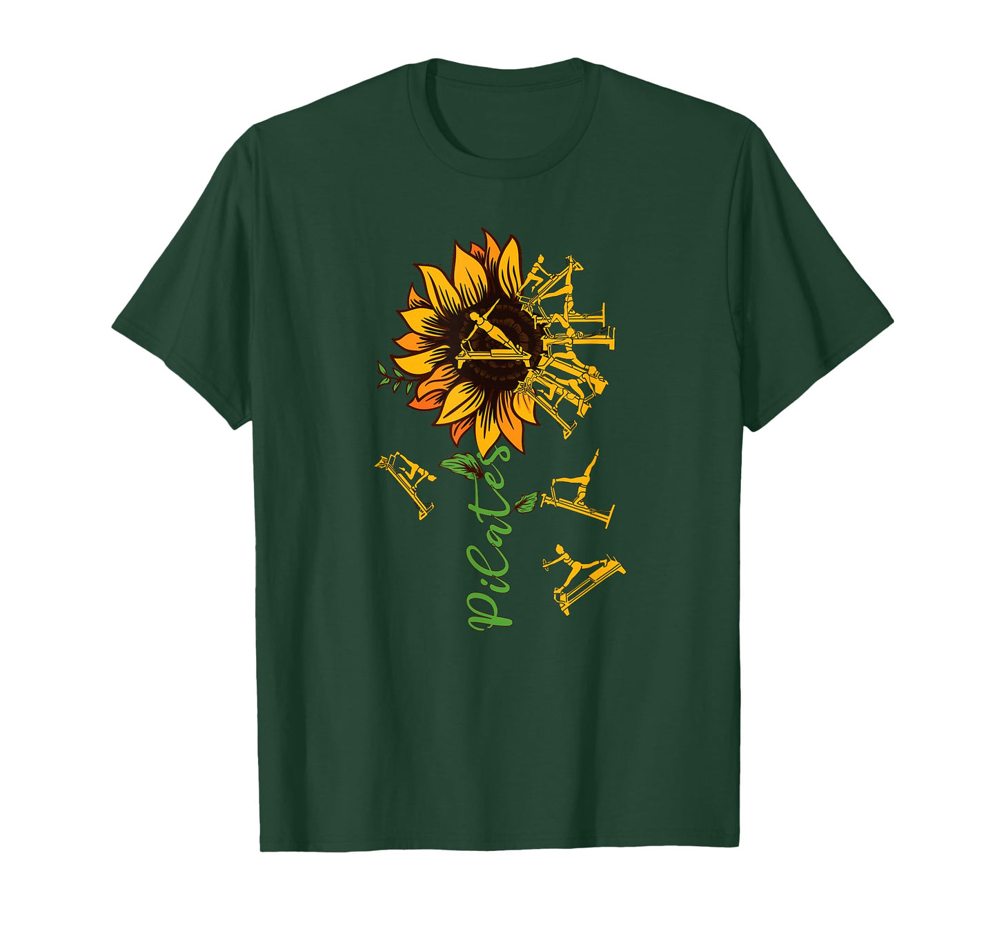 Pilates sunflower Reformer Pilates flower T-Shirt
