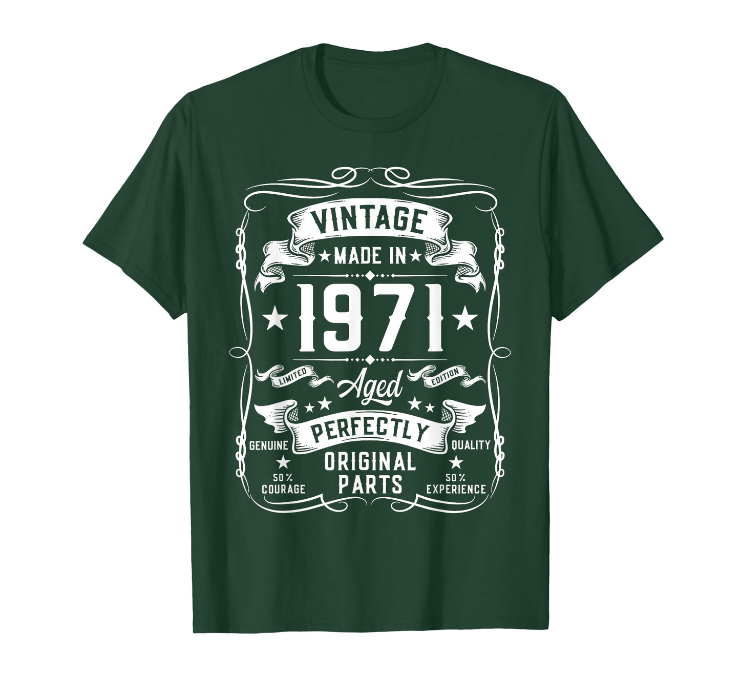 Vintage 1971 54 Years Old Gifts for Men 54yr 54th Birthday T-Shirt
