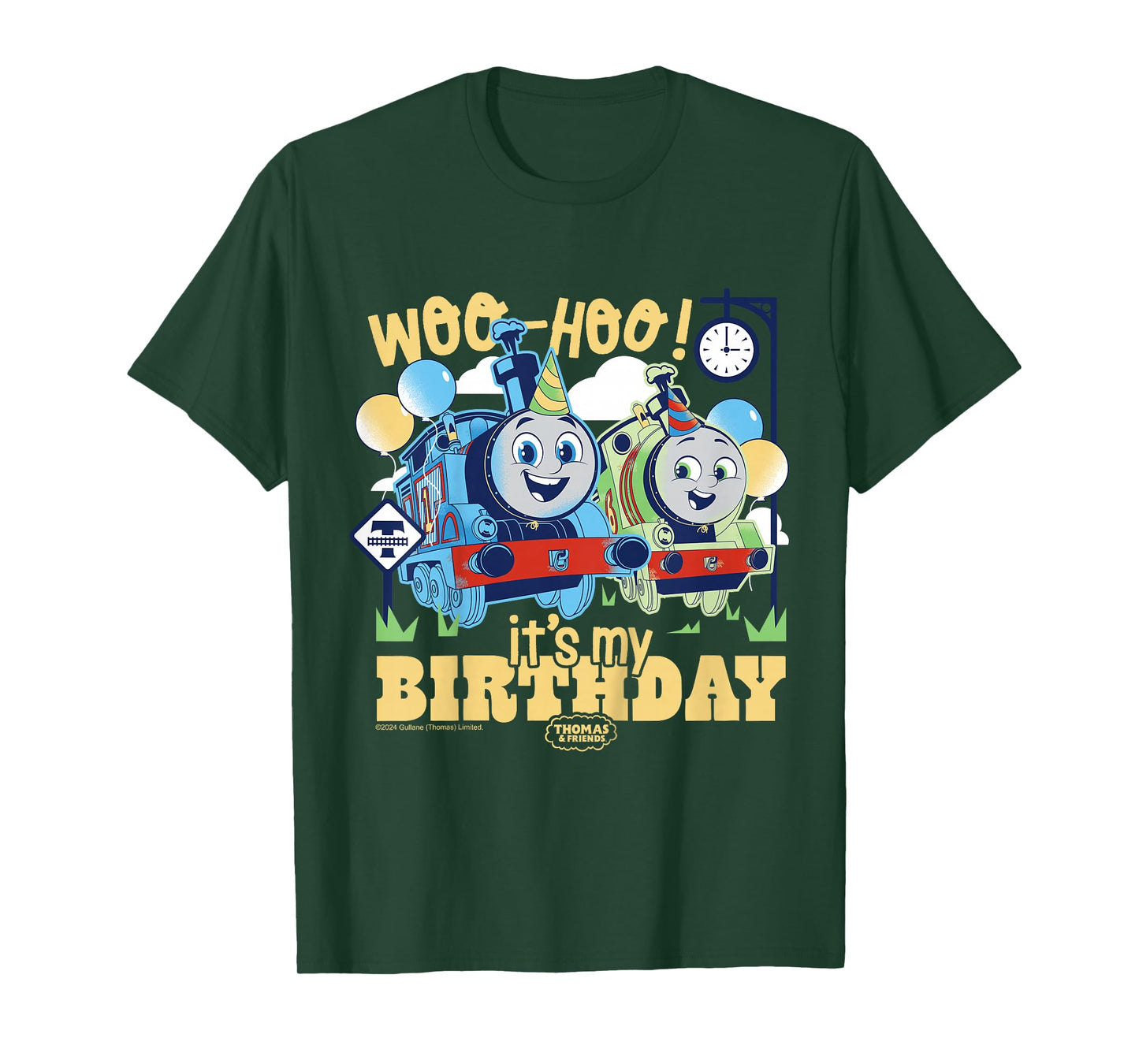 Thomas & Friends - Thomas And Percy It's My Birthday Woo-Hoo T-Shirt