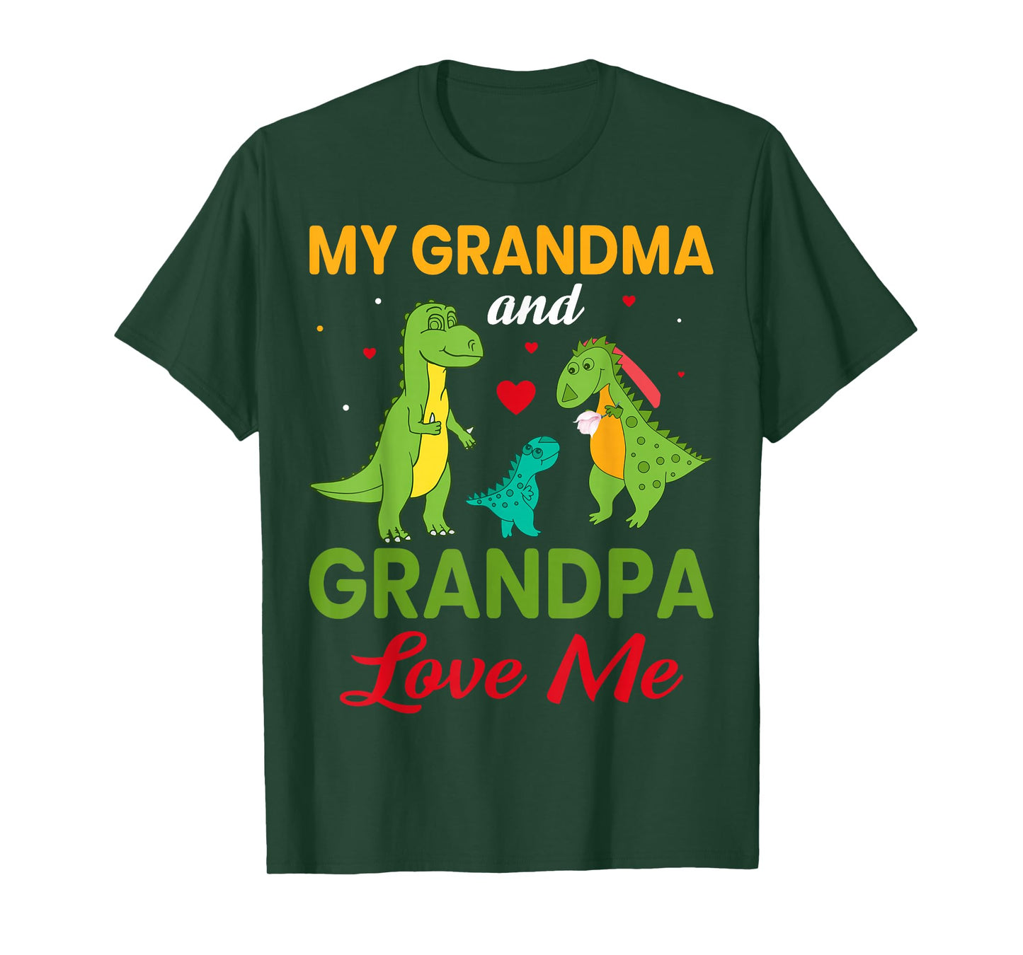 My Grandma And Grandpa Love Me T-Shirt