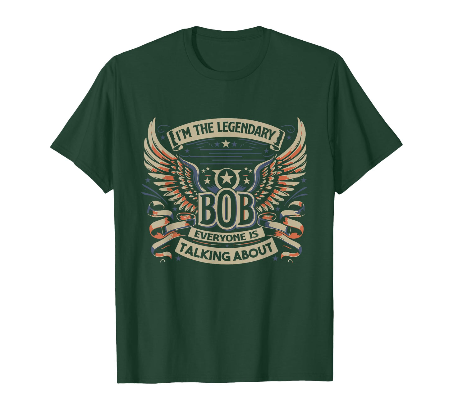 I'm The Legendary Bob T-Shirt, Small, Black