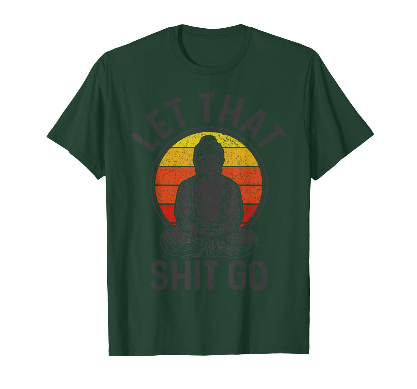 Vintage Buddha Yogi Saying Funny Yoga Gift T-Shirt
