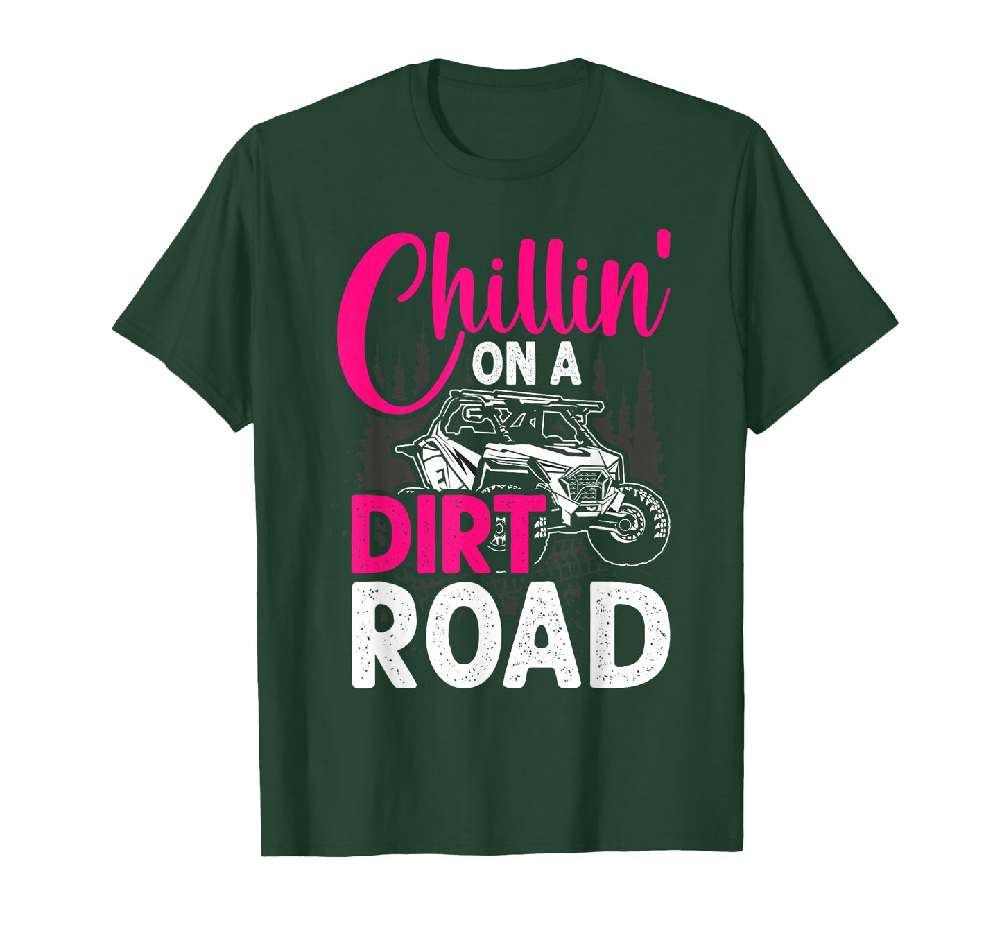 UTV Girls Chillin On Dirt Road SXS Side By Side Funny T-Shirt