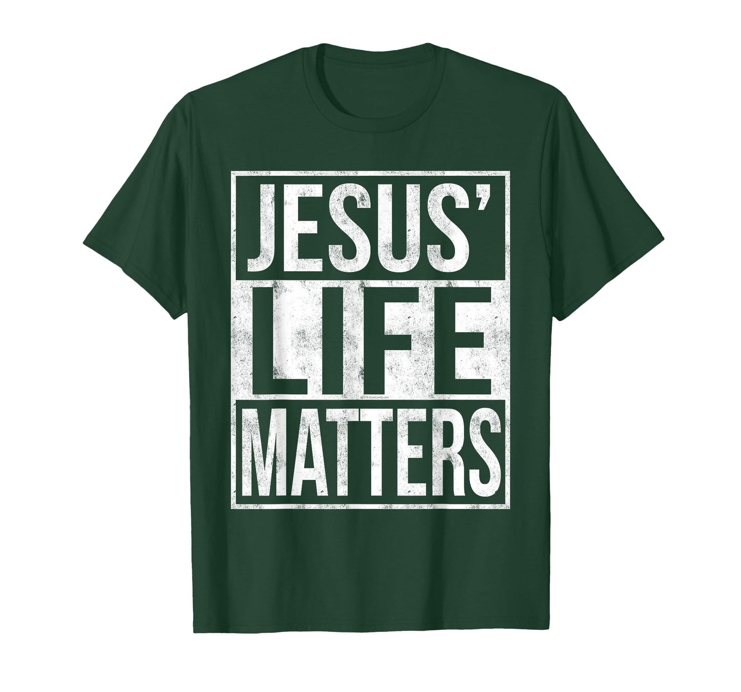 Jesus Life Matters Vintage Urban Christian T-Shirt