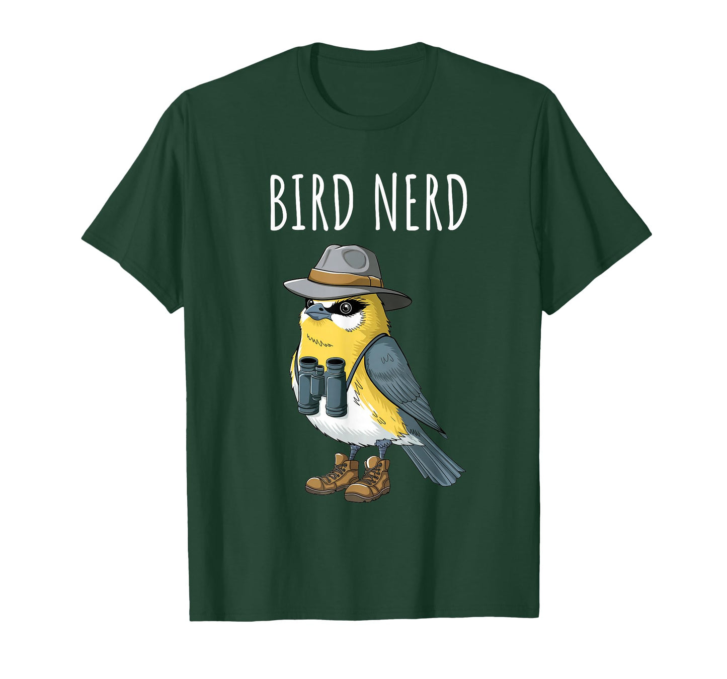 Bird Nerd Funny Bird Watching Birding Bird Lover Watcher T-Shirt