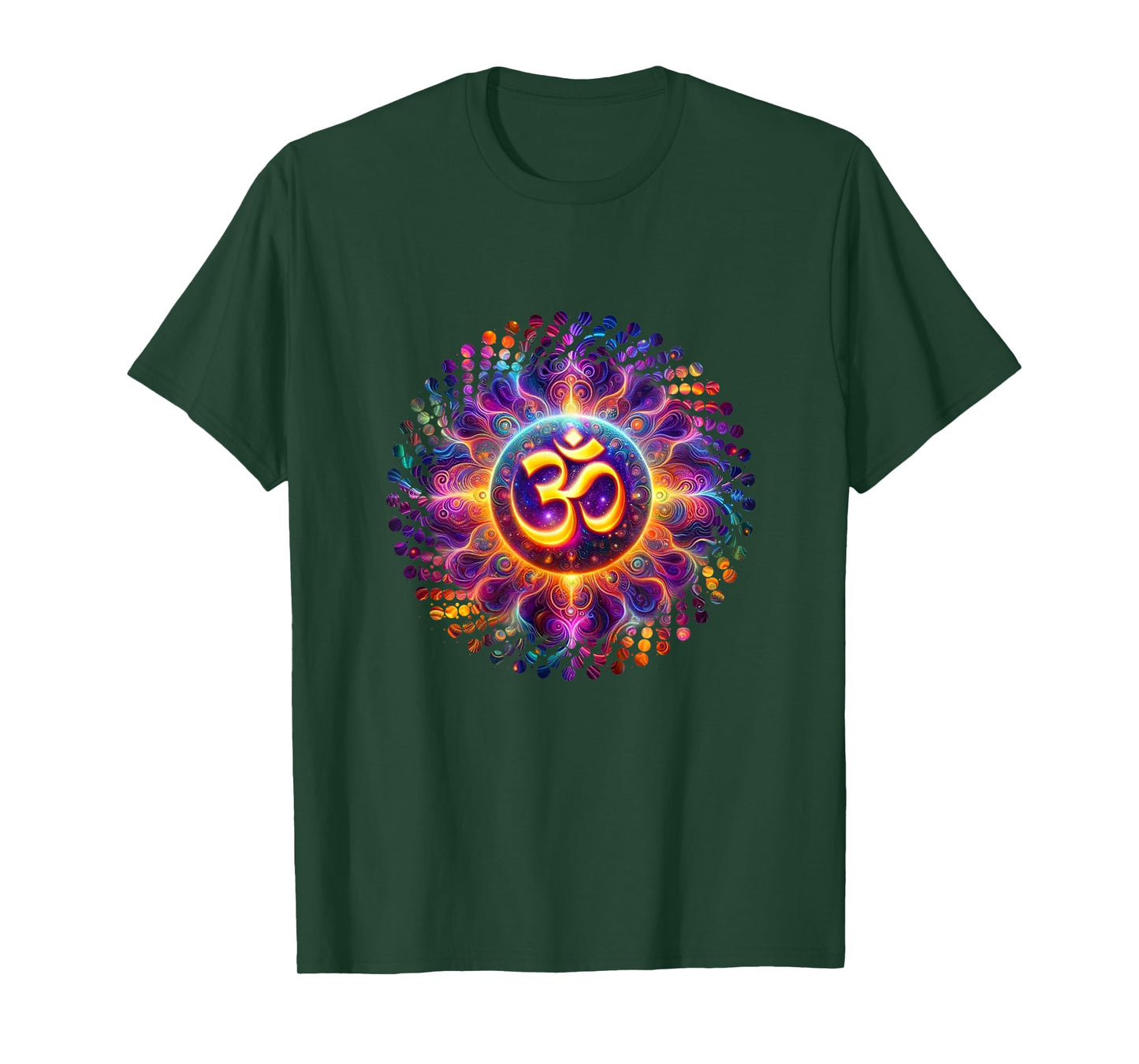 Om Ohm Aum Symbol Spiritual Yoga T-Shirt