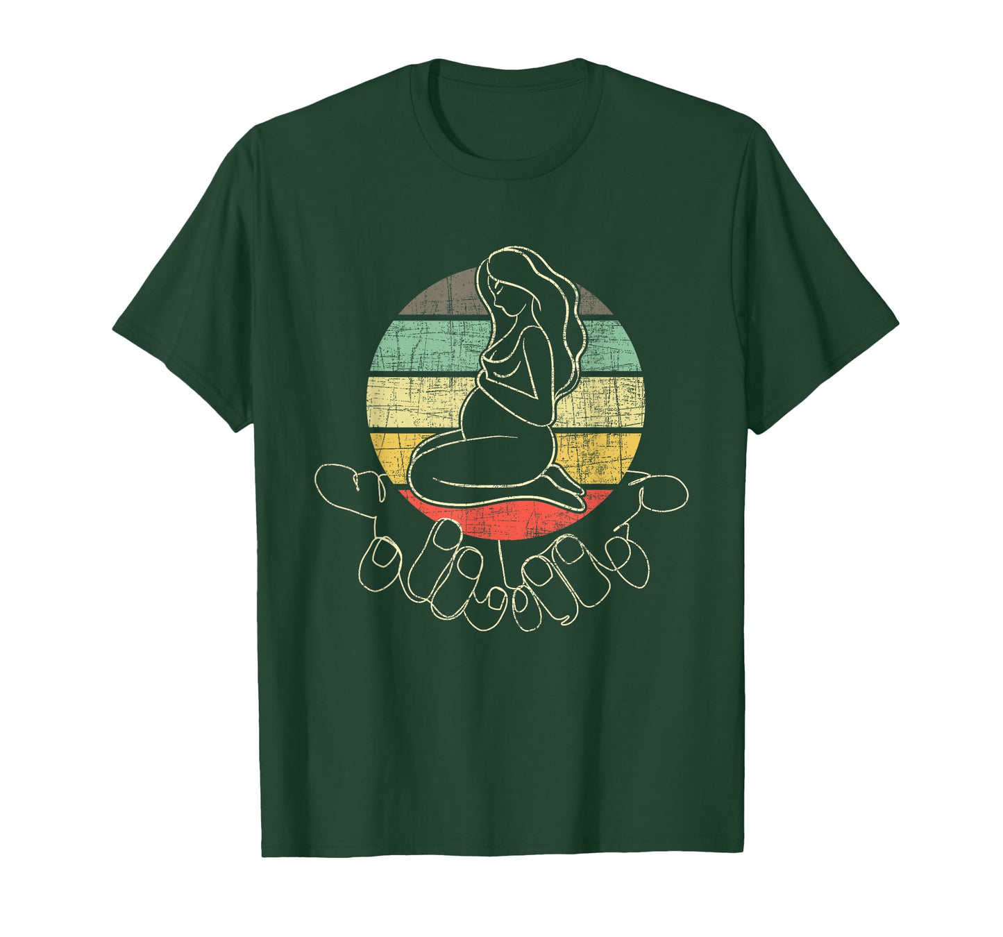 Retro Doula Midwifery - Midwives Childbirth Labor Assistant T-Shirt