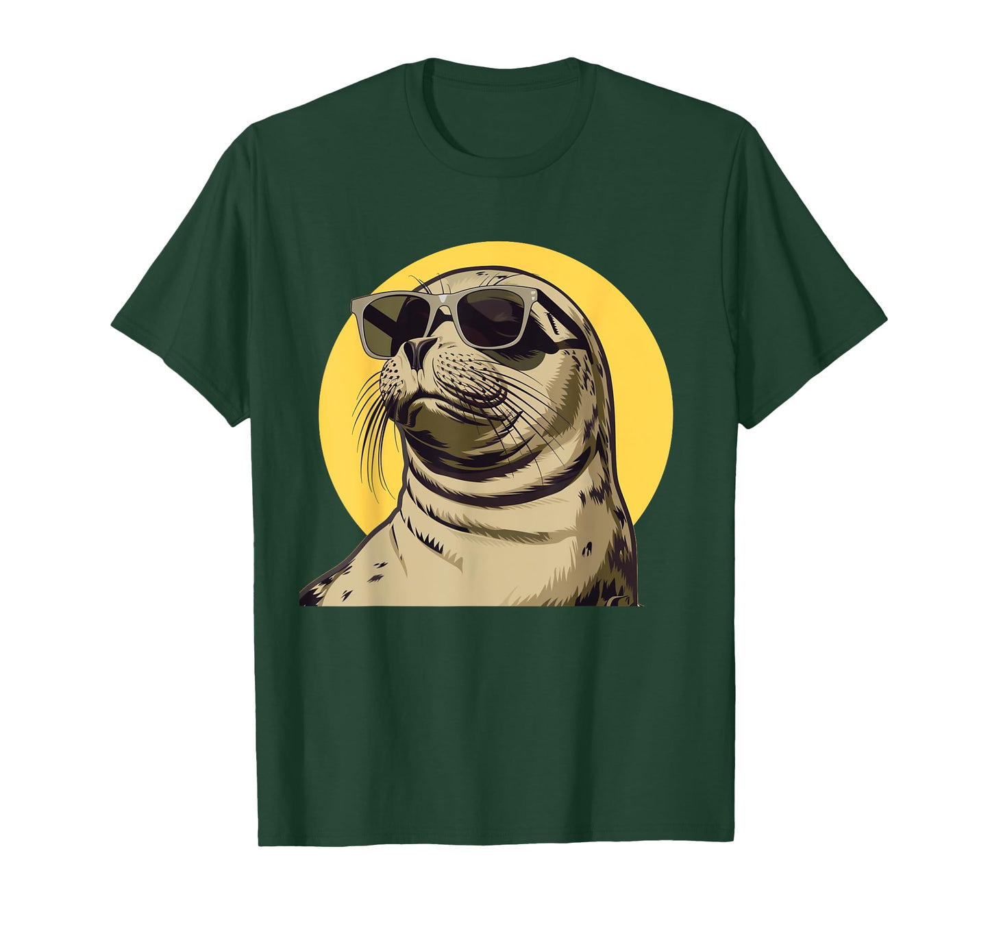 Perfect seal outfit with sunglasses for boys and girls T-Shirt