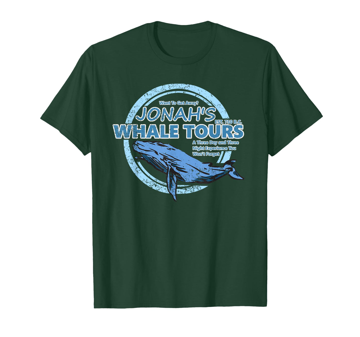 Cute Jonah and The Whale Bible Story Gift T-Shirt