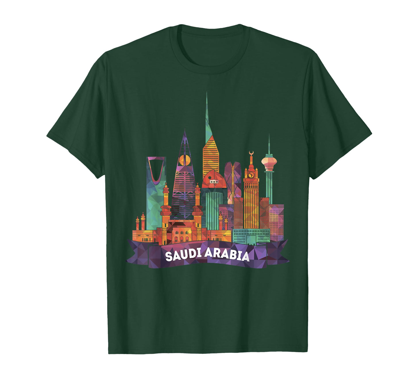 Travel Saudi Arabia Riyadh Jeddah Makkah Madinah Vacation T-Shirt