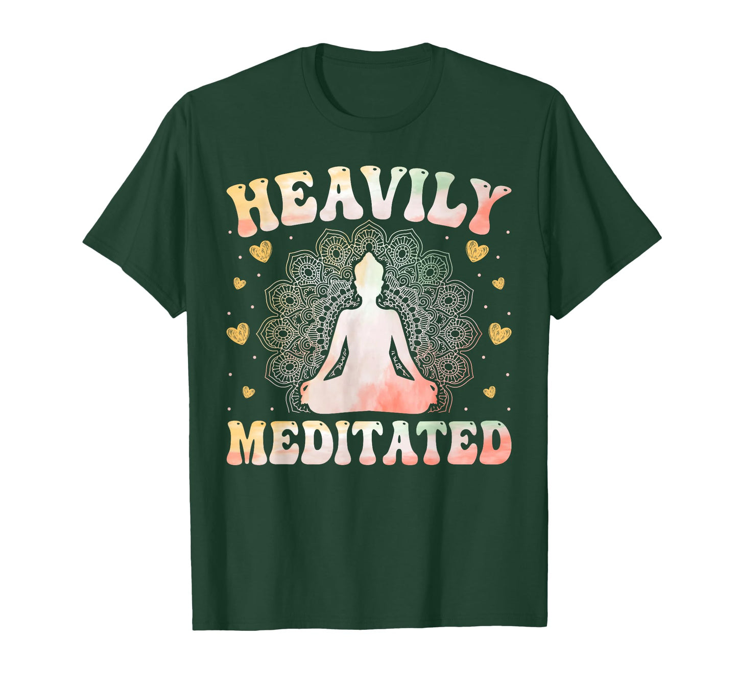 Yoga Meditation Yogi - Heavily Meditated Zen Yoga Lover T-Shirt