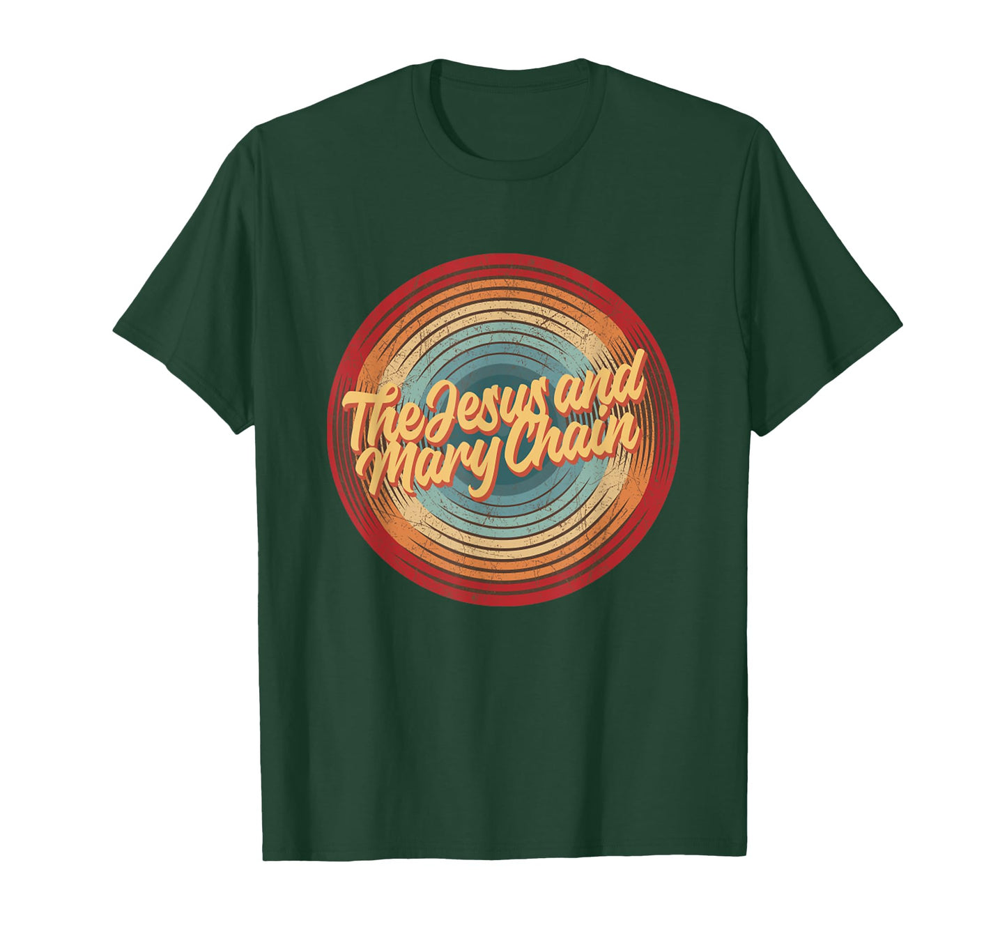 Vintage Jesus And Mary Chain Circle Musician Bible T-Shirt