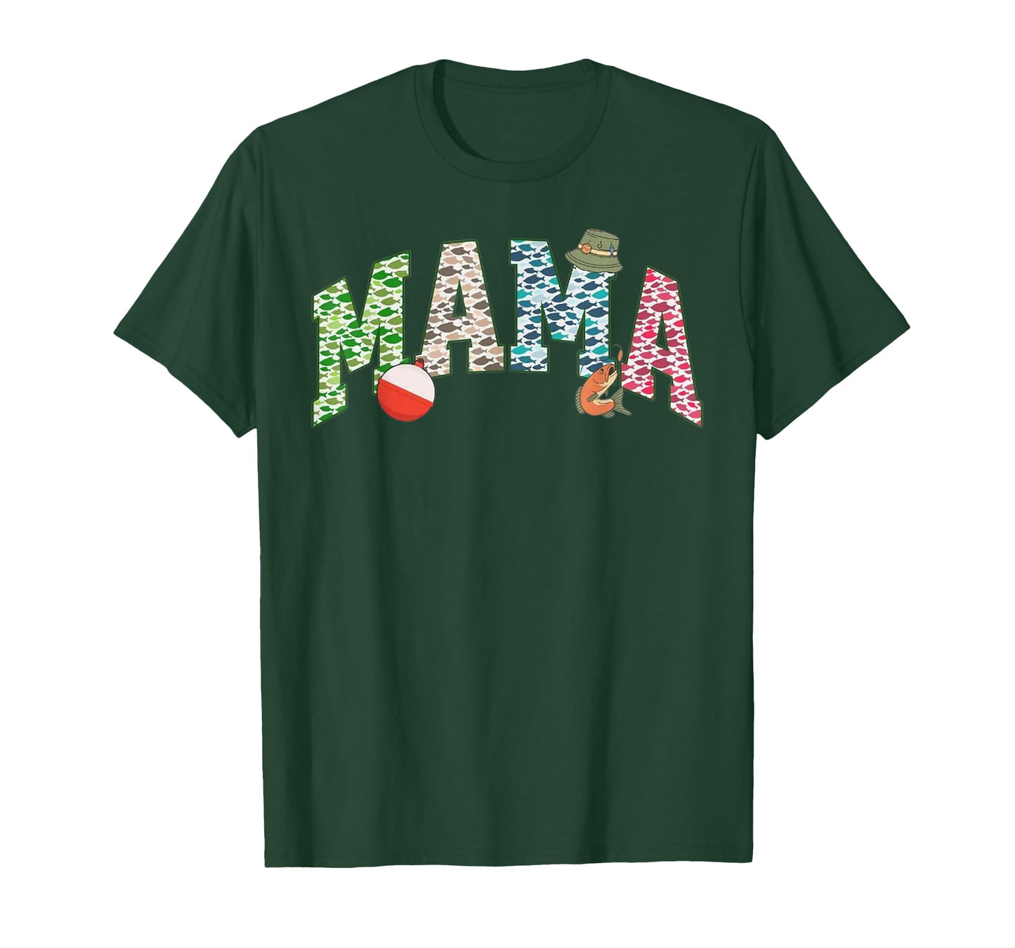 Mama of The Big One Fishing O-Fish-Ally 1st Birthday Family T-Shirt