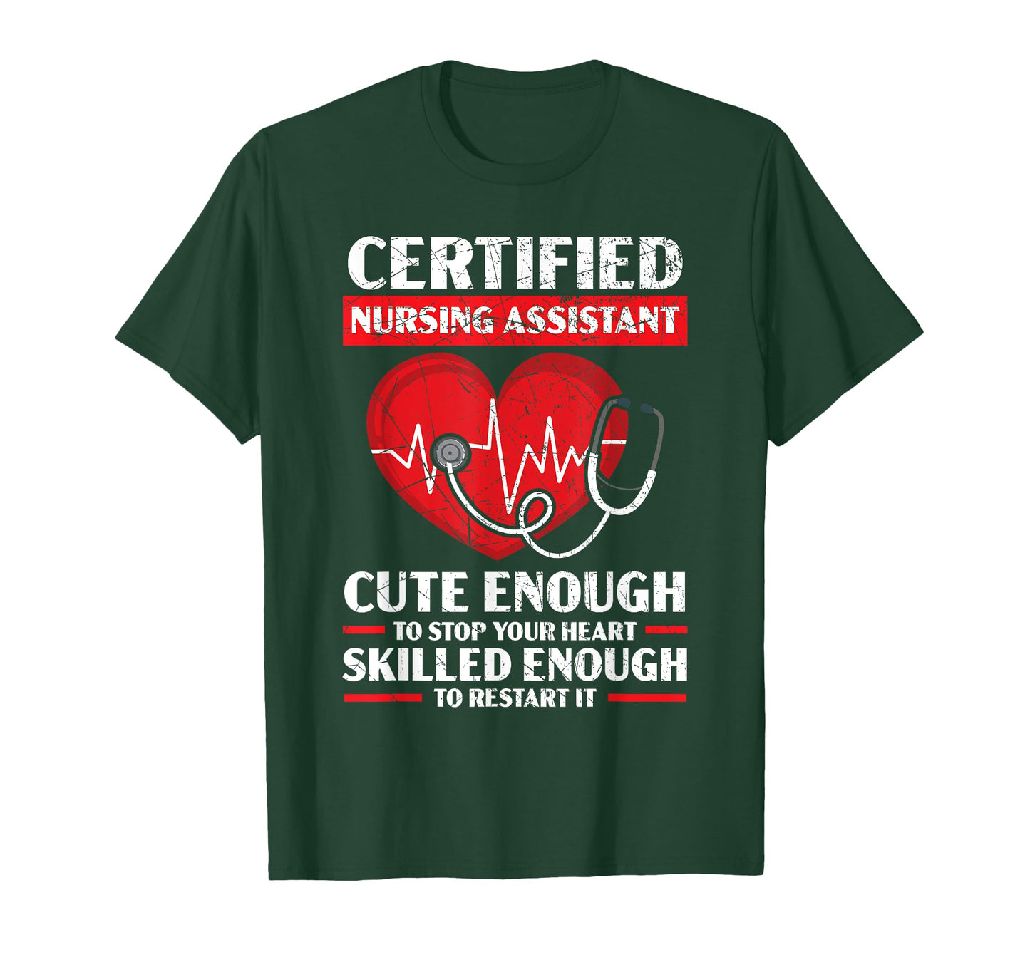 Certified Nursing Assistant Medical Worker Hospital T-Shirt