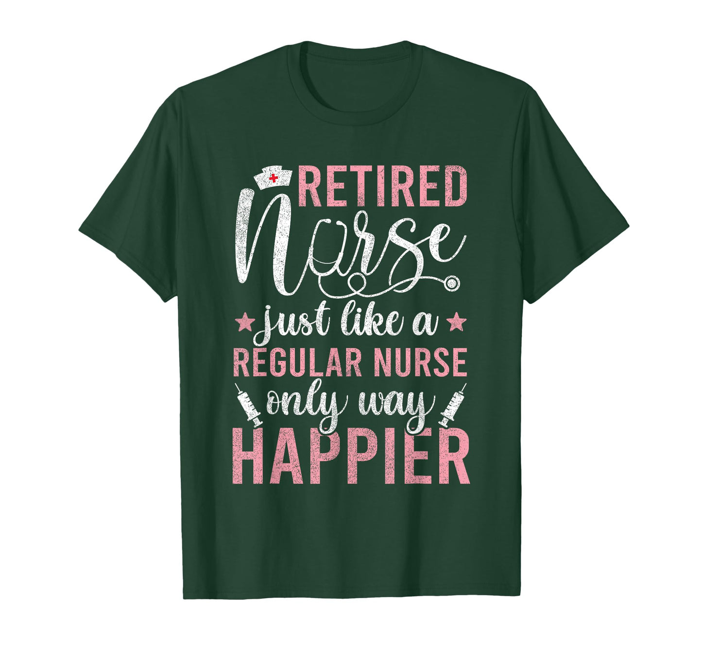 Retired Nurse For Women Funny Nursing 2023 Retirement T-Shirt