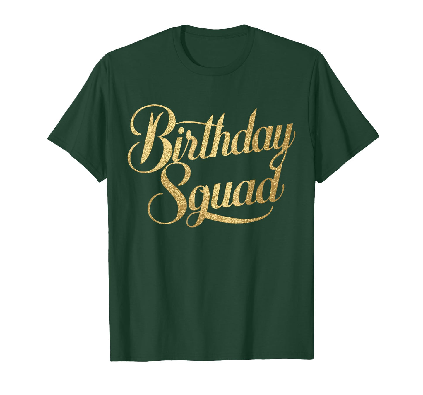Birthday Squad Party Matching Family T-Shirt