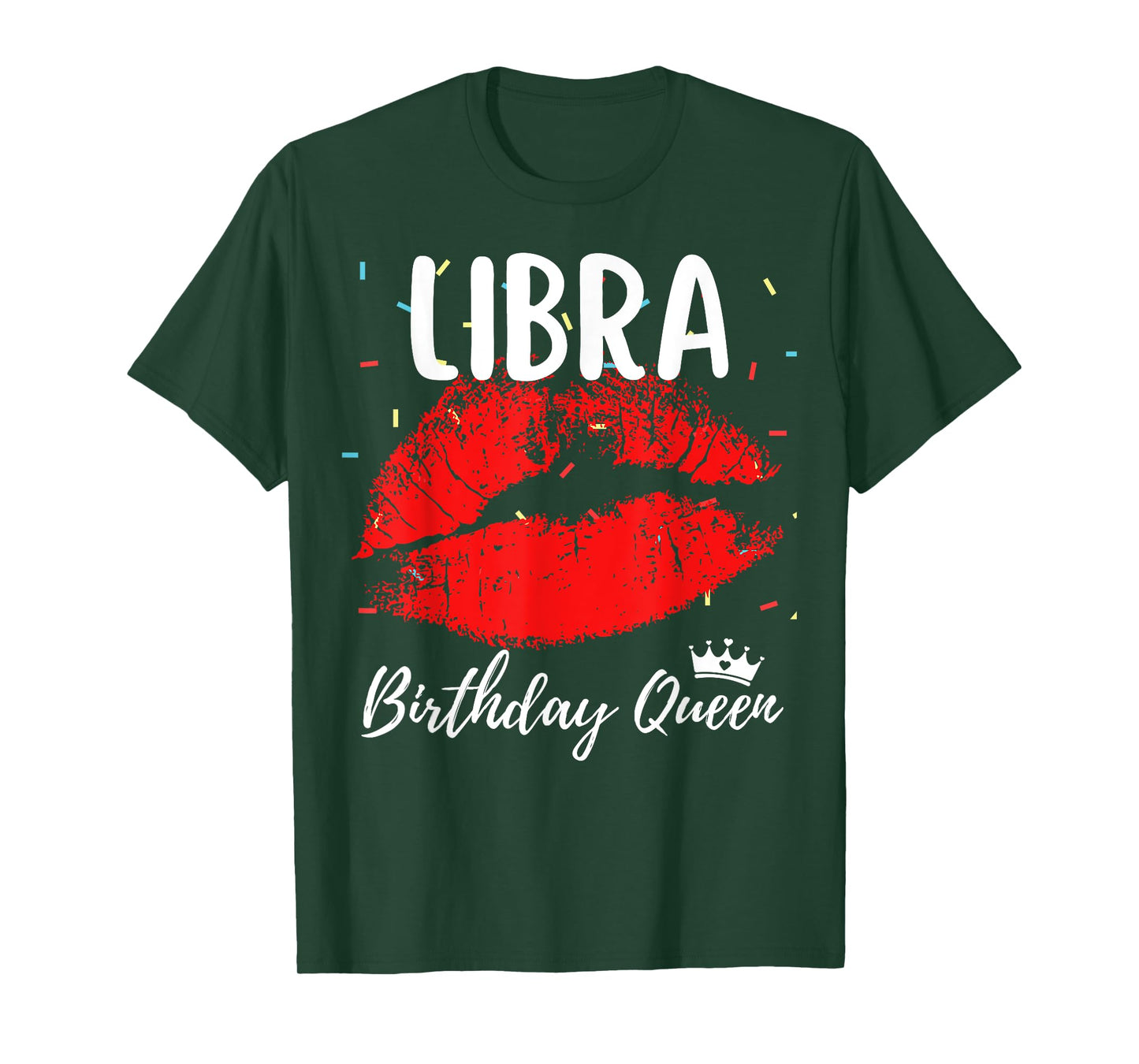 Libra Birthday Queen Libra Zodiac Sign September October T-Shirt