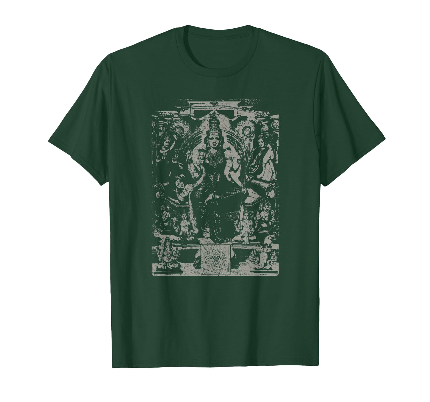 Hindu Book Tripura Upanishad - Sacred Sri Yantra T-Shirt T-Shirt