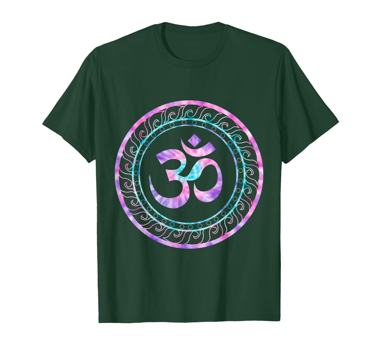 Om Ohm Aum Symbol Spiritual Yoga T-Shirt