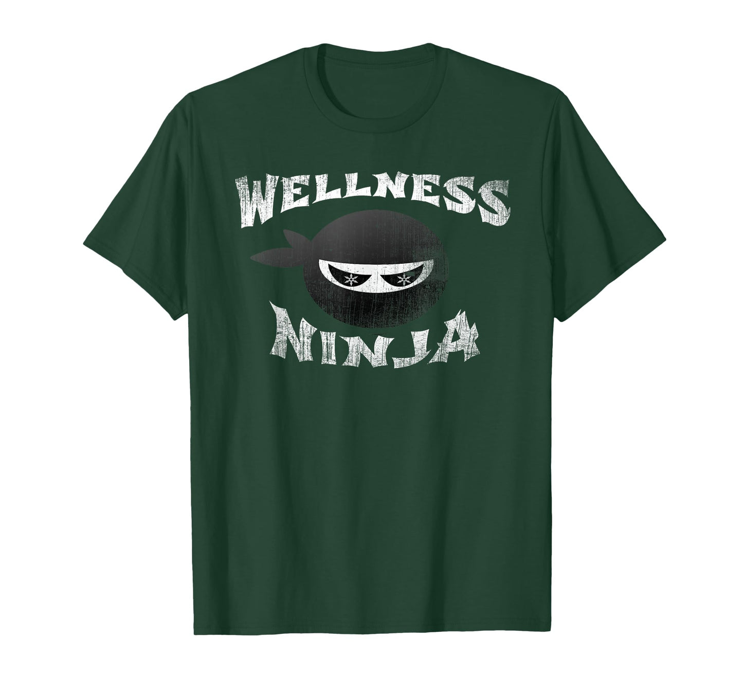 Fitness Gym Ninja Multitasking Health Trainer Wellness Coach T-Shirt