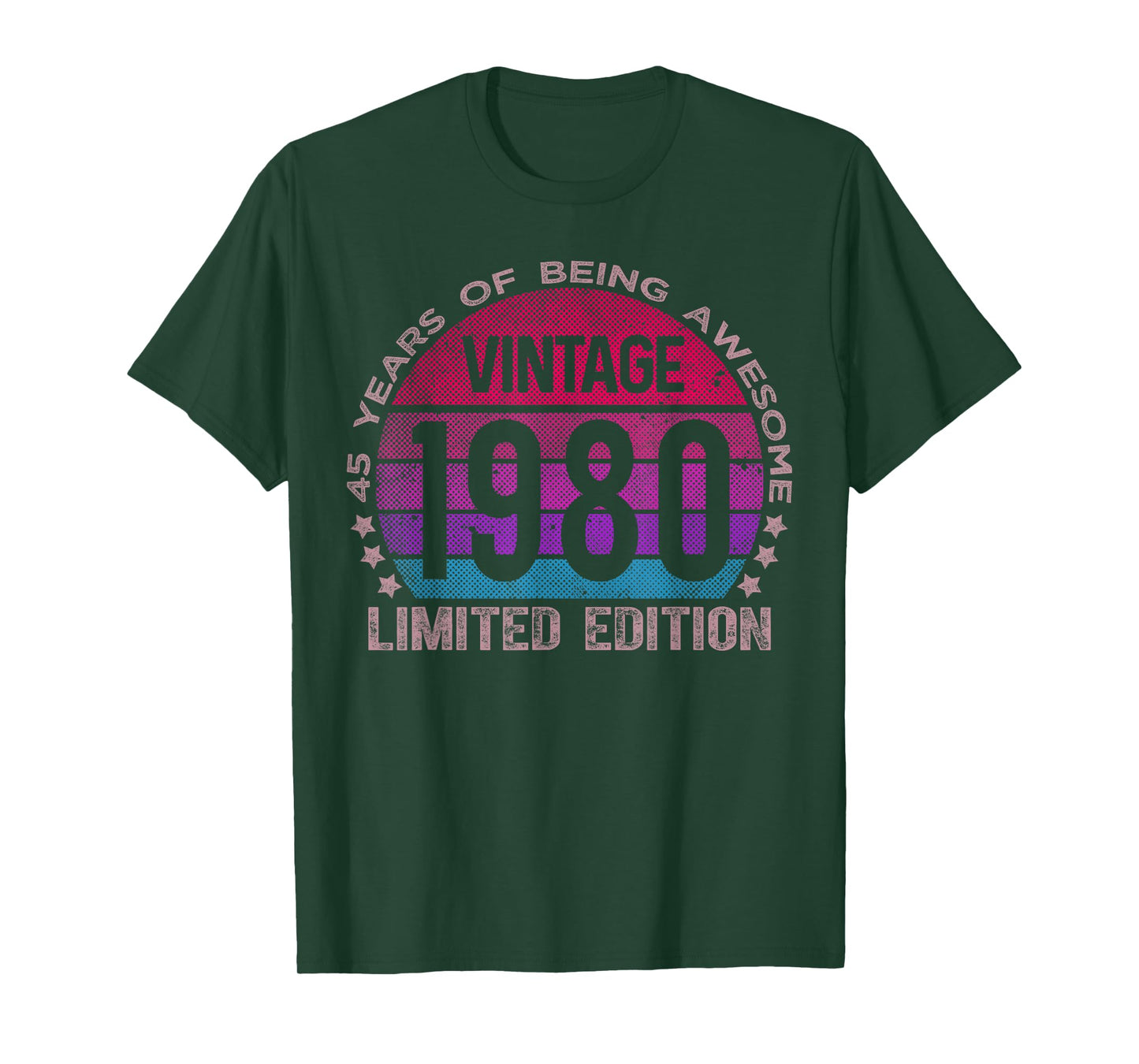 45 Year Old Gifts Limited Edition 45th Birthday Women T-Shirt