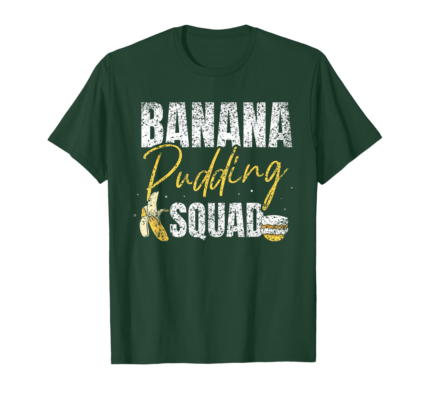 Banana Pudding Squad Lover Dessert Cooking Banana Pudding T-Shirt