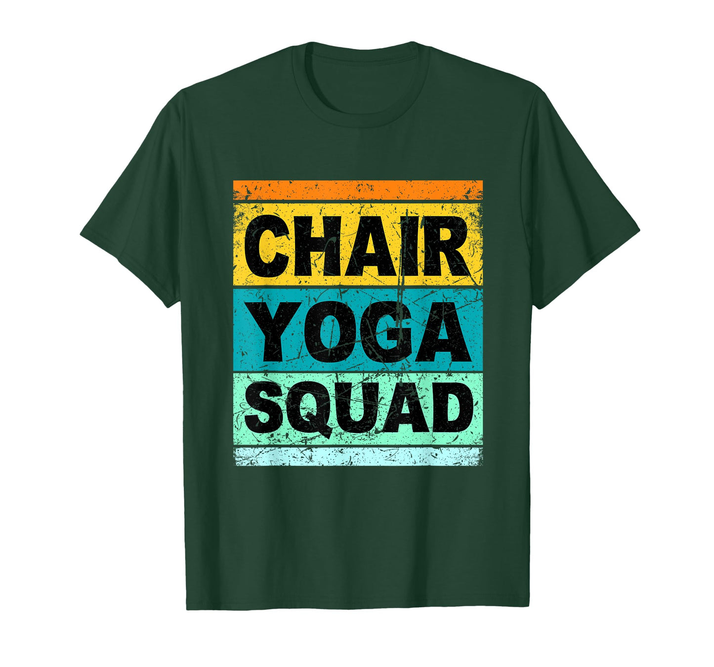 Retro Chair Yoga Squad Shirt Funny Yogi For Men Women Kids T-Shirt