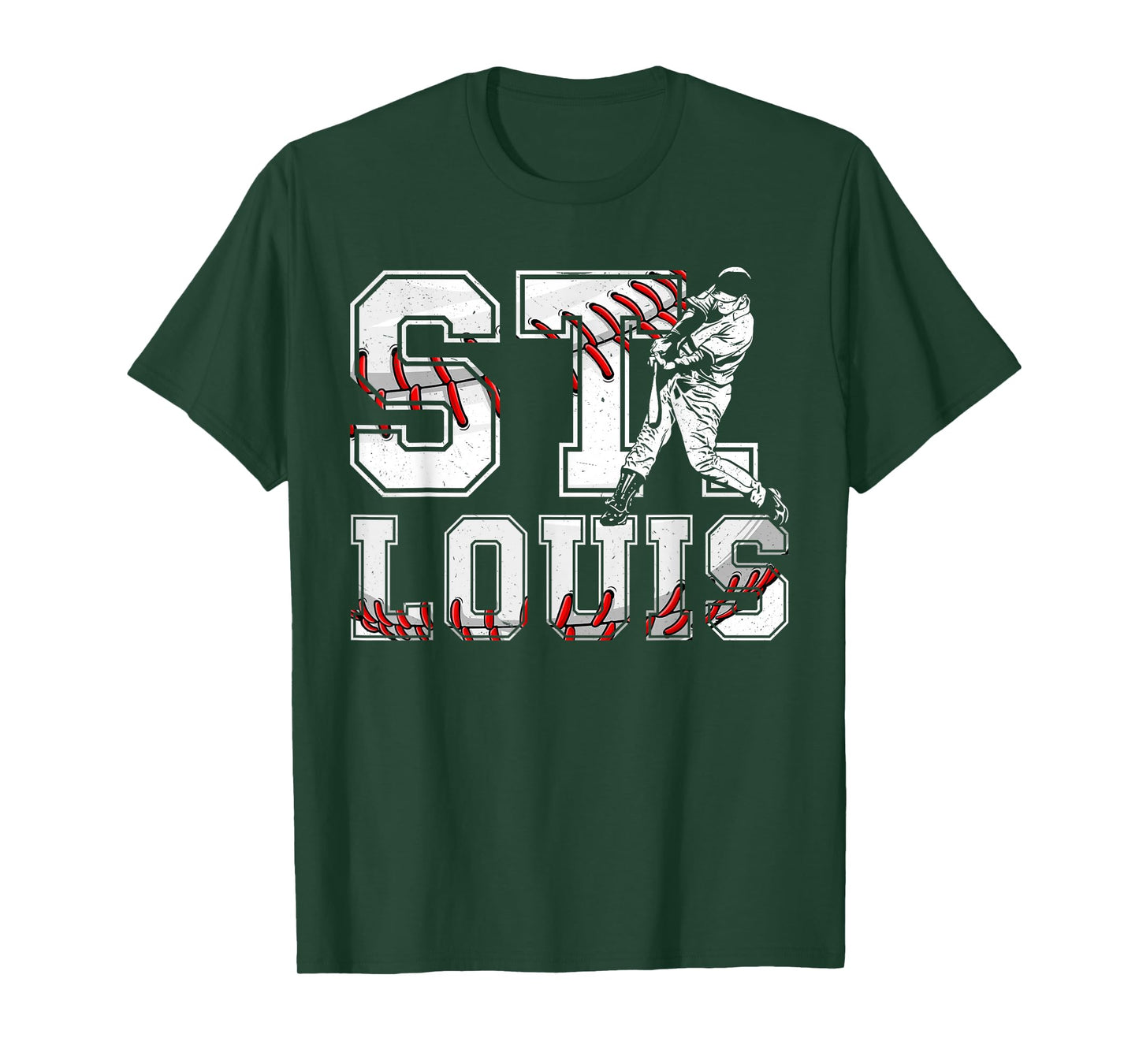 St. Louis Retro Baseball Lover Met At Game Day Men Boys Kids T-Shirt