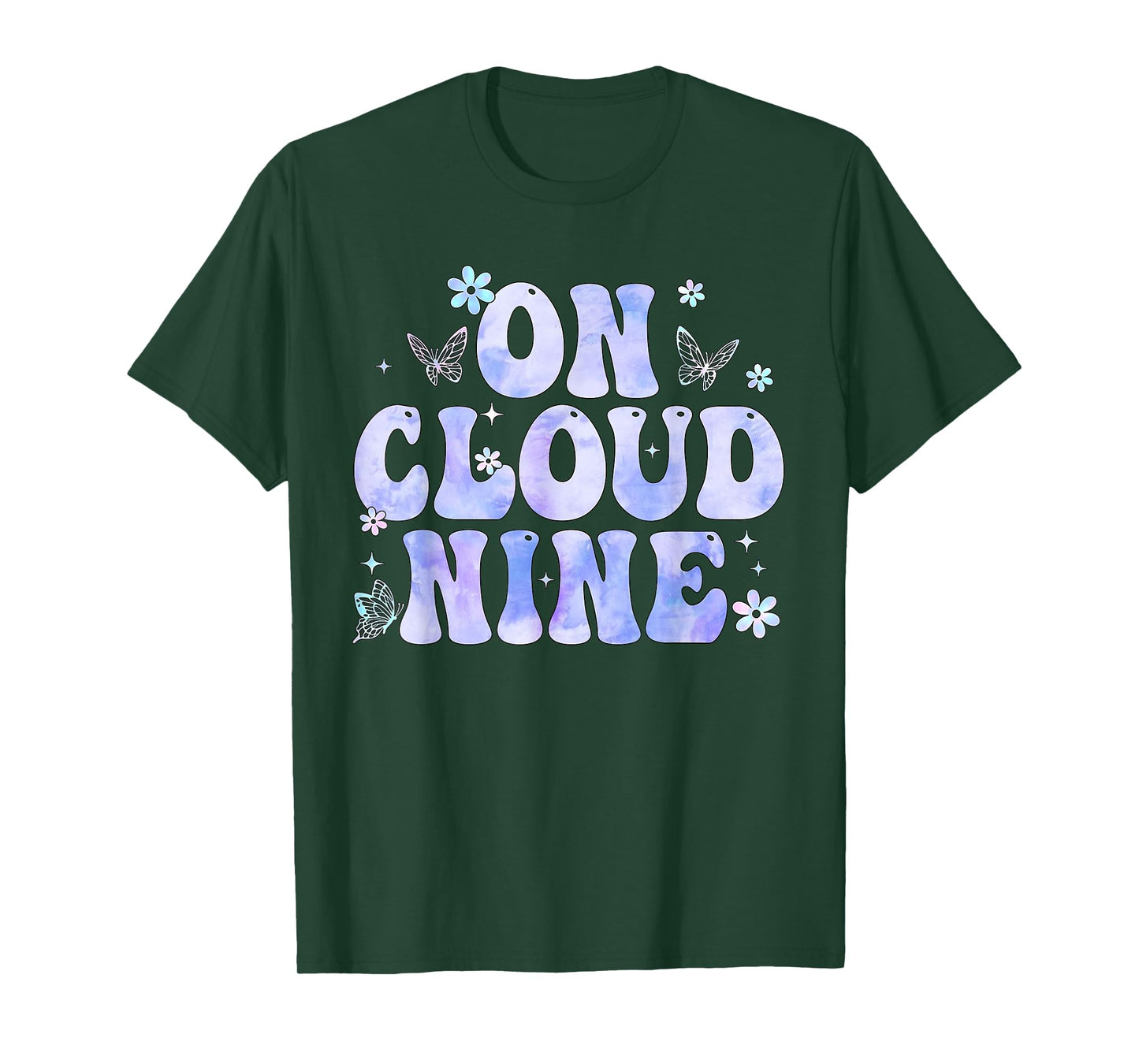 On Cloud Nine 9th Birthday 9 Years Old Birthday Girl T-Shirt