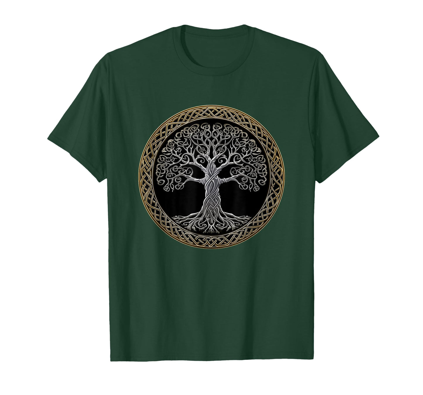 Viking Symbol I Gifts & Clothing I Star Park Trend Celtic tree of life, Yggdrasil, norse mythology, world tree T-Shirt, Small