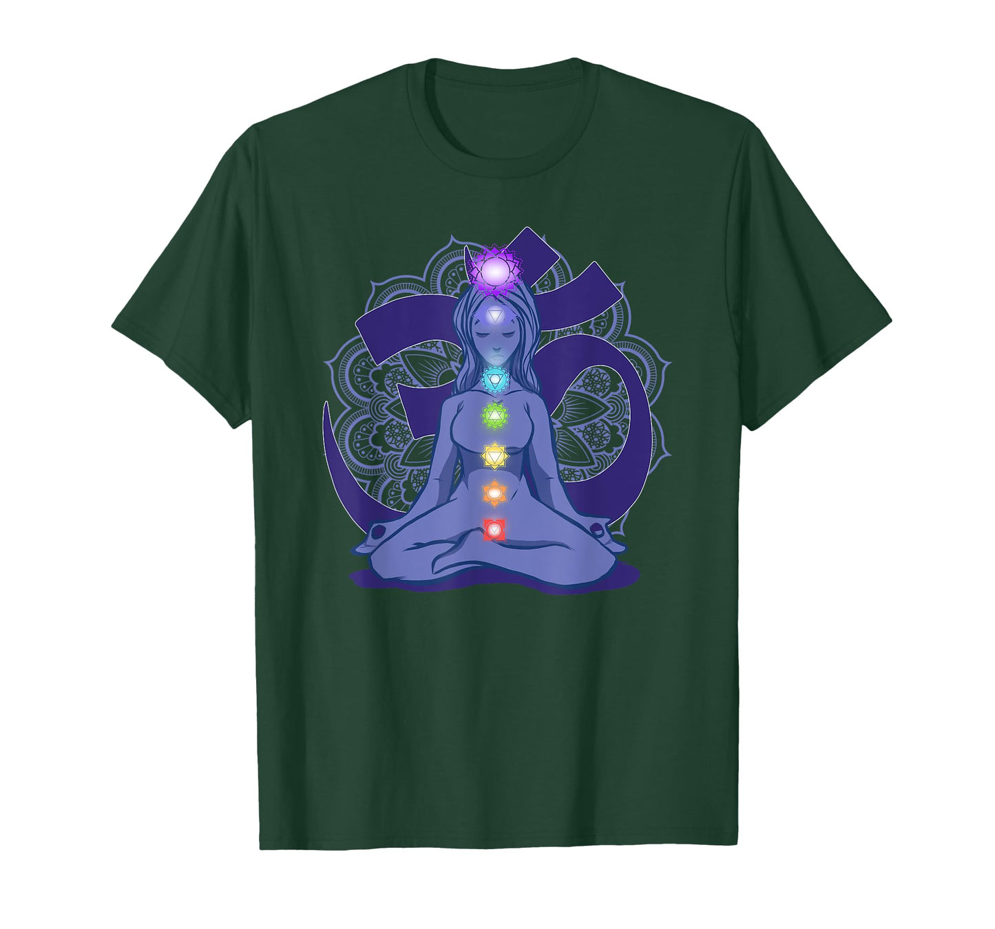 Yoga Meditation Spiritual Body Energy Chakra T-Shirt