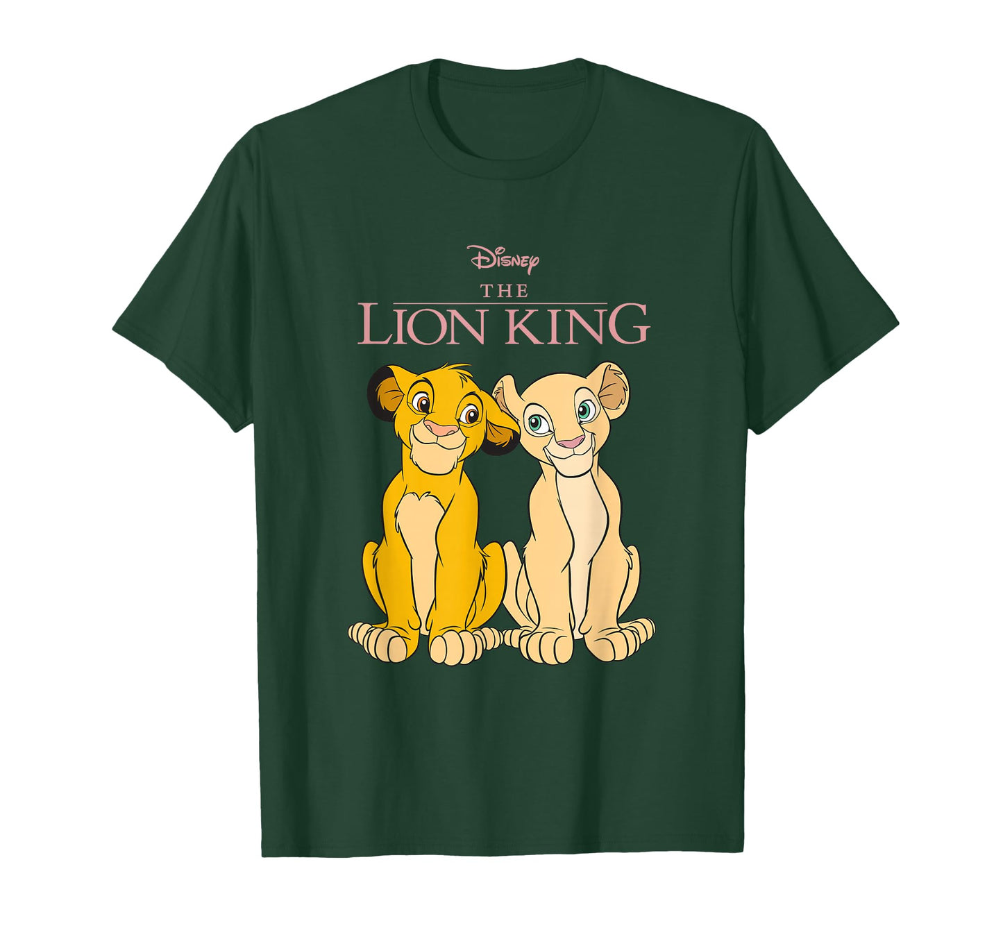 Disney The Lion King Simba And Nala Lovely Smile T-Shirt