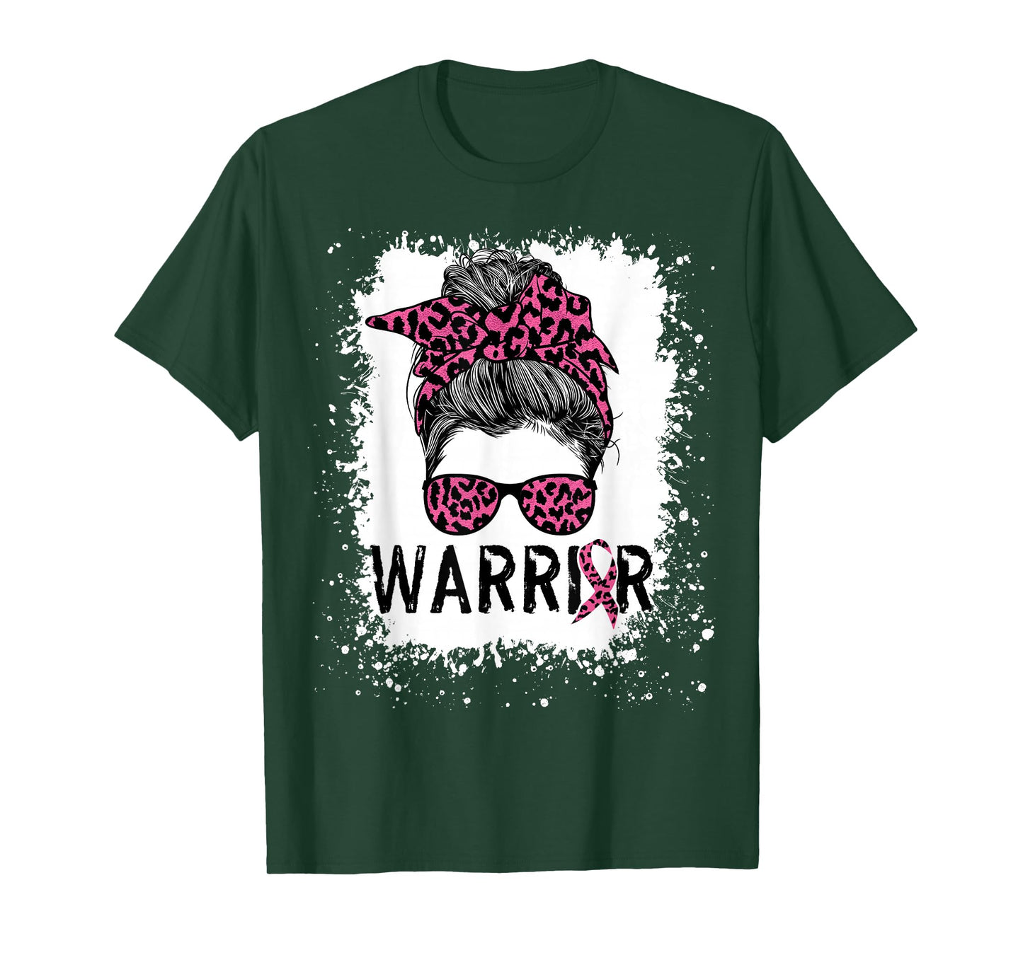 Warrior Breast Cancer Shirts Awareness Support Pink Ribbon T-Shirt