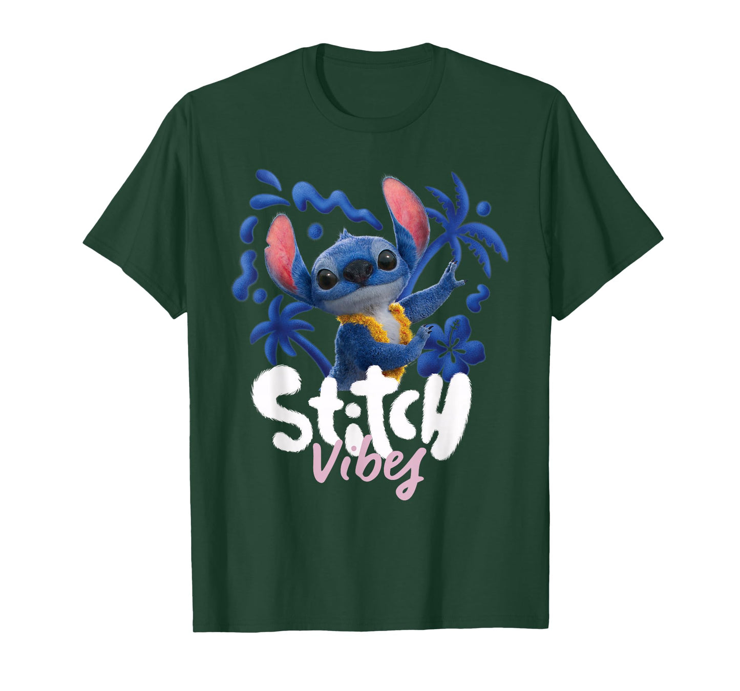 Disney Lilo & Stitch Live-Action Movie "Stitch Vibes" Hula T-Shirt