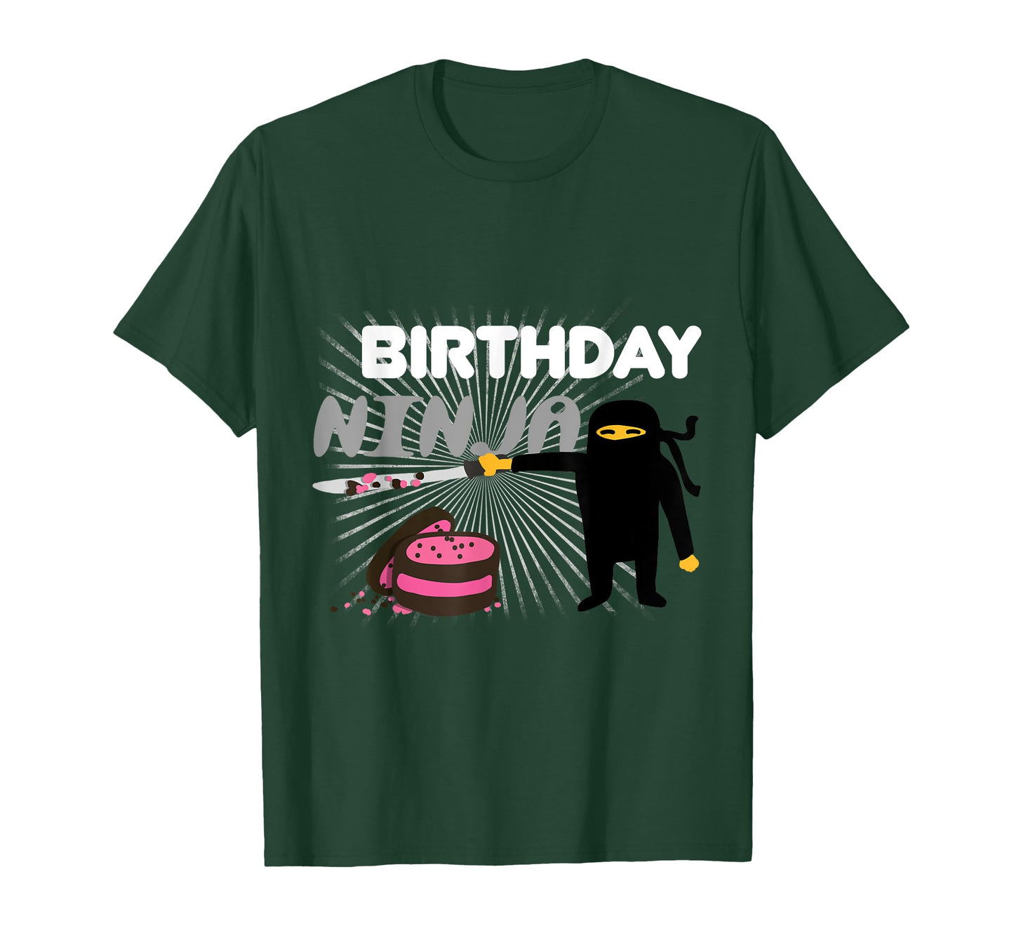 Birthday Party Ninja - Funny Cool Martial Arts Gift T-Shirt