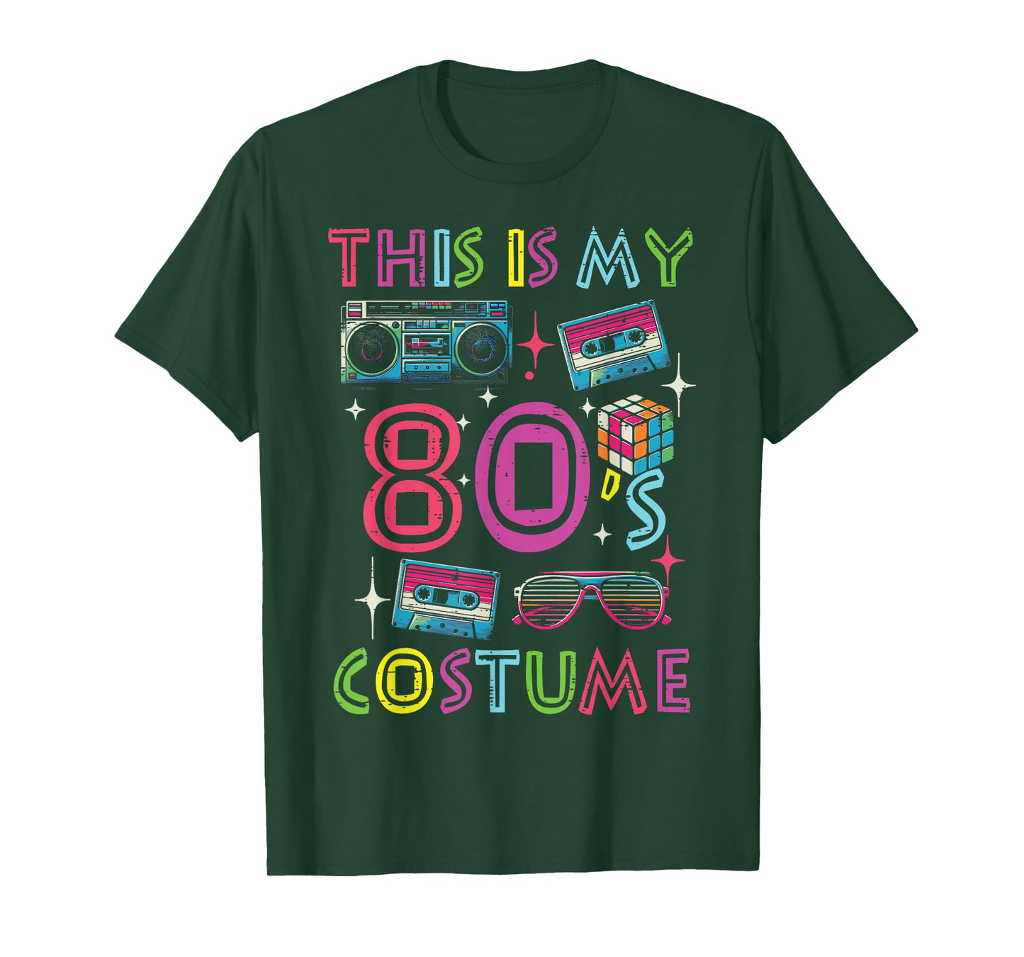 This My 80s Costume Cassette Vintage Throwback Women Men Kid T-Shirt