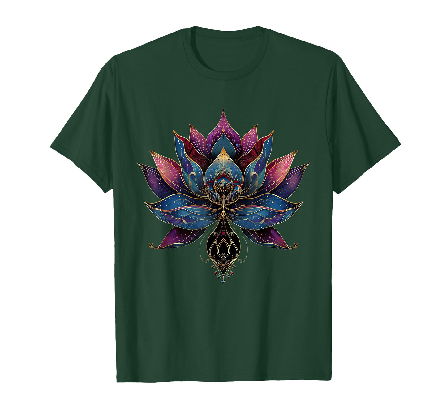 Lotus Flower Vintage Japanese Zen Buddhist Buddhism Yoga T-Shirt