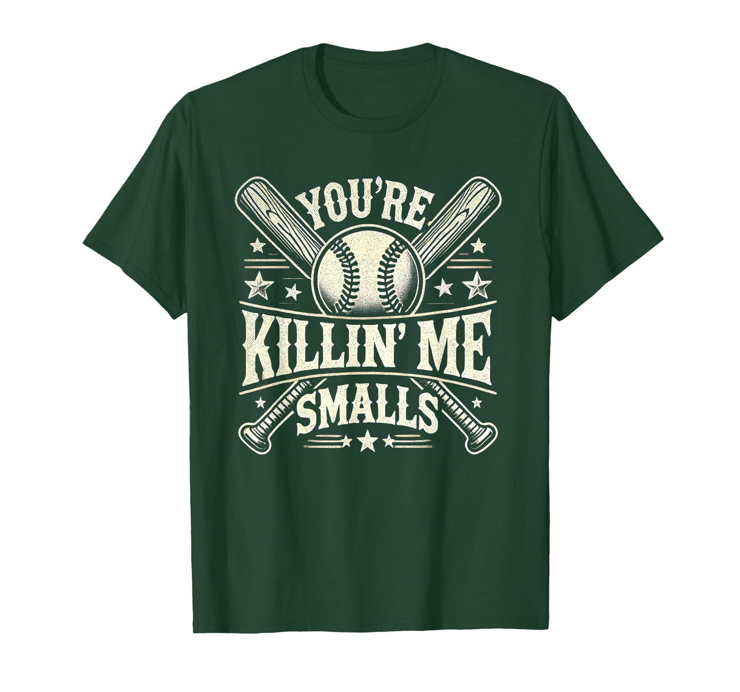 You're Killin' Me Smalls Vintage Baseball Graphic Funny Cool T-Shirt