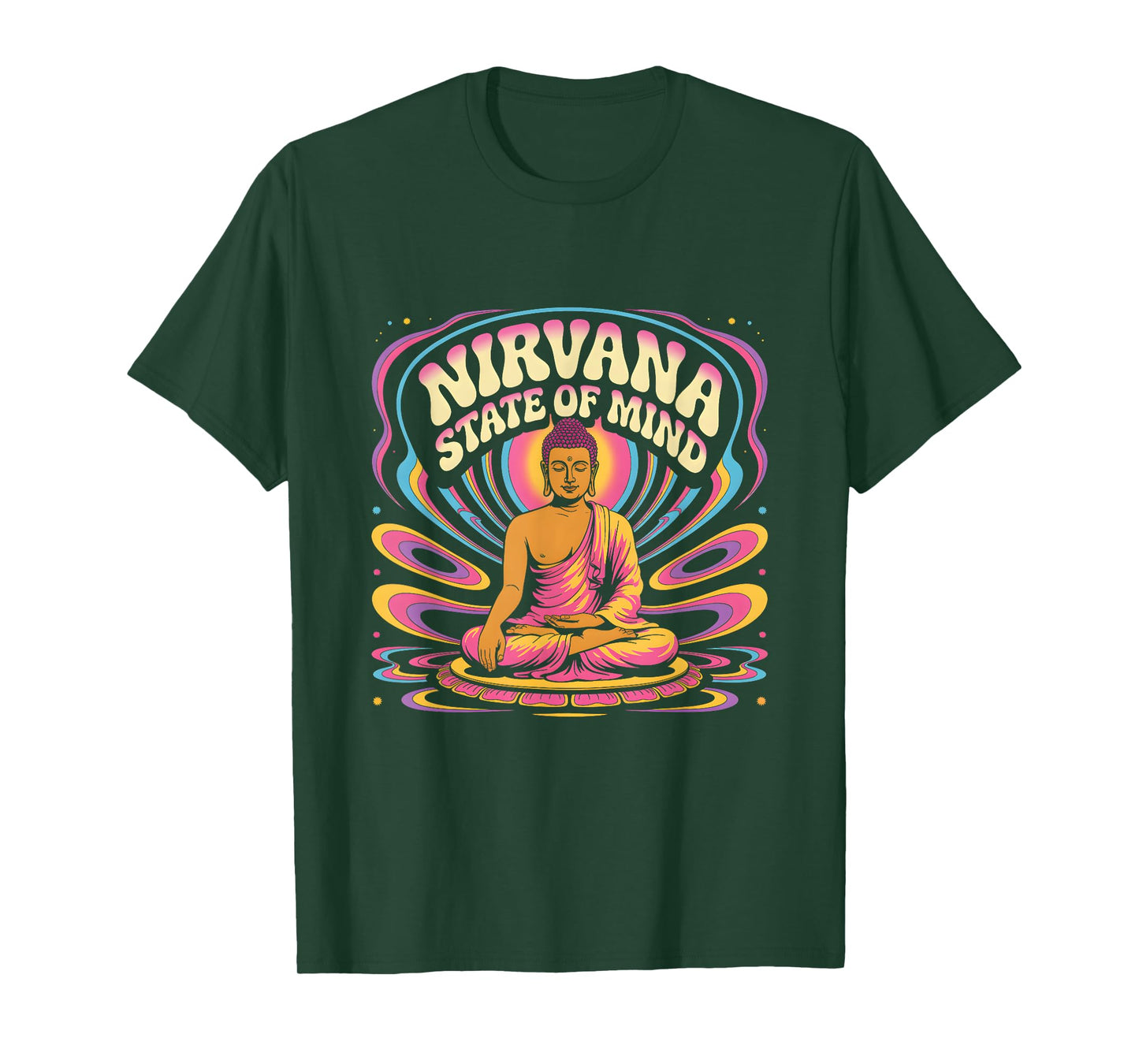Buddhism Nirvana State a Mind Meditation Funny Buddha T-Shirt