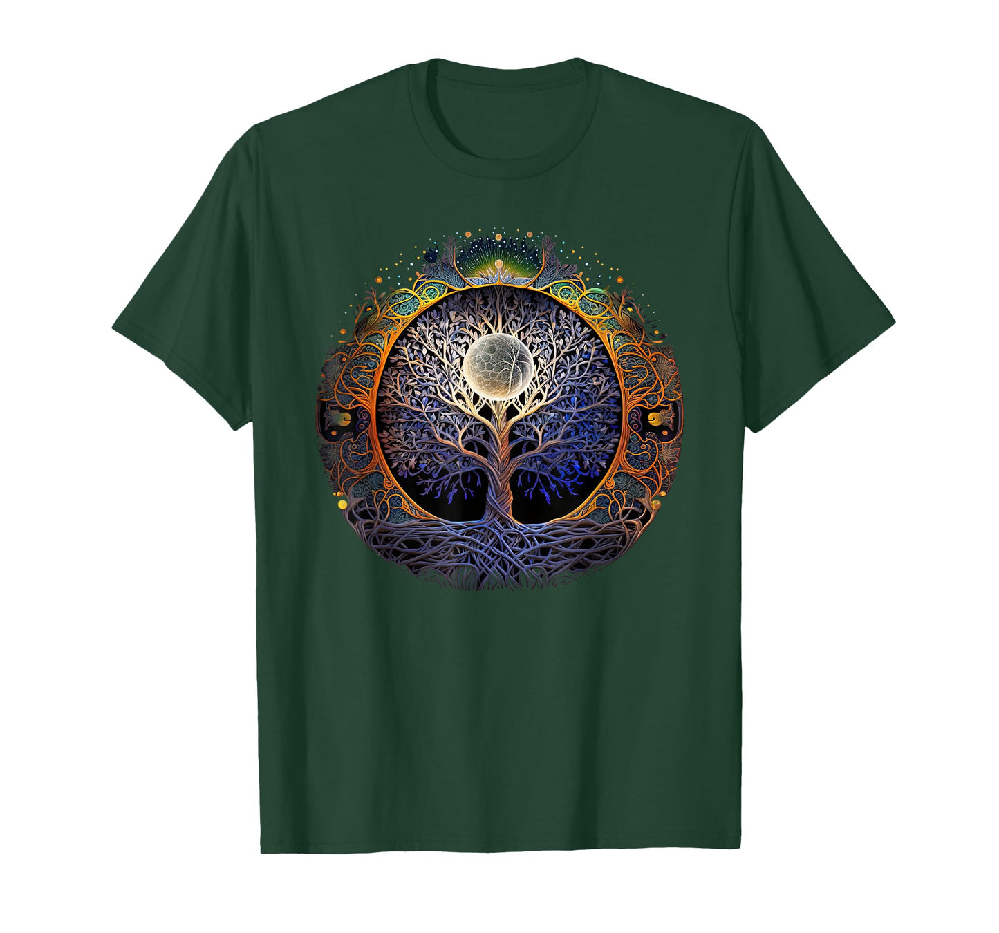 Tree Of Life Yoga Zen Namaste Meditation T-Shirt