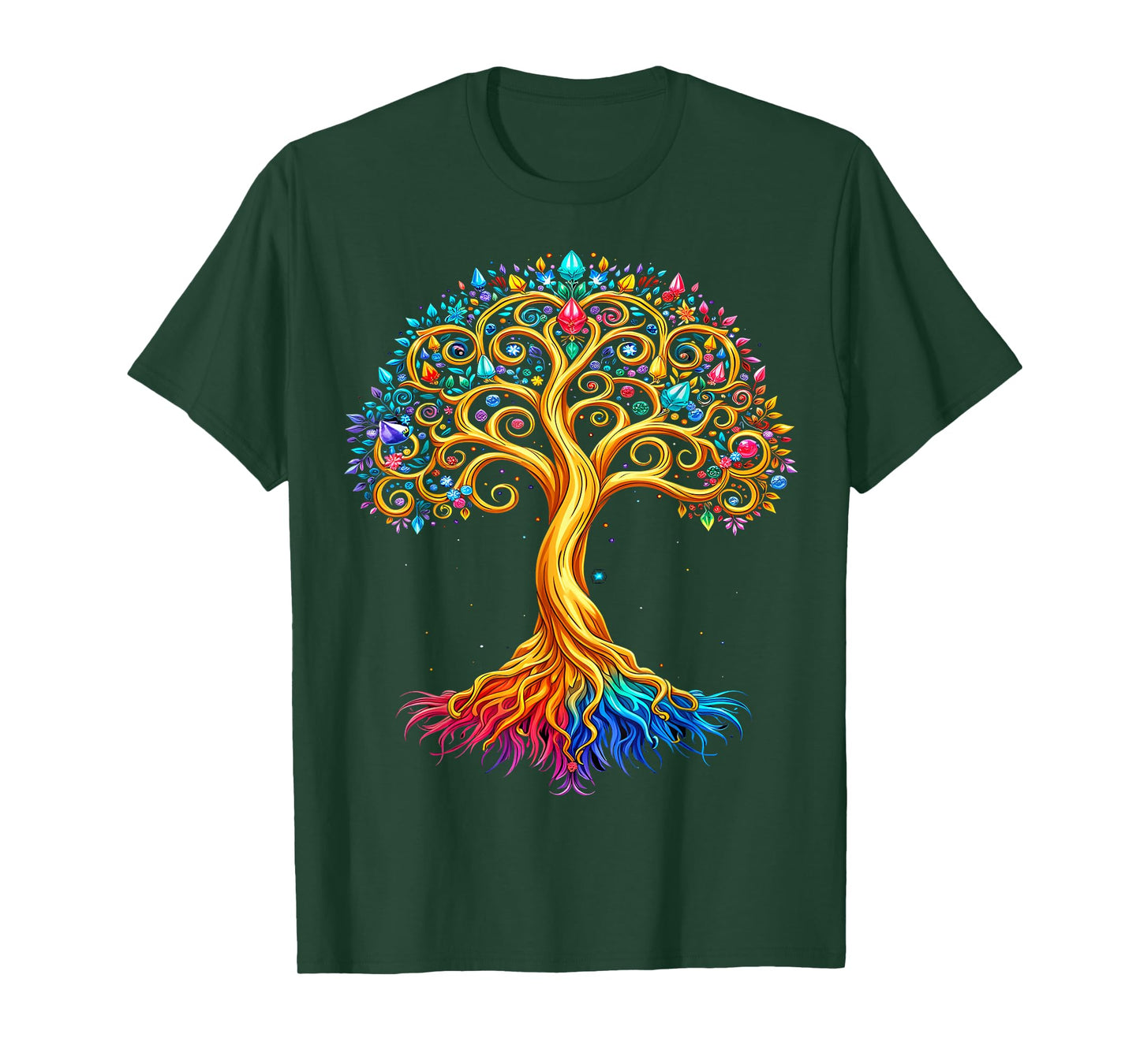 Buddha Meditation Tree T-Shirt