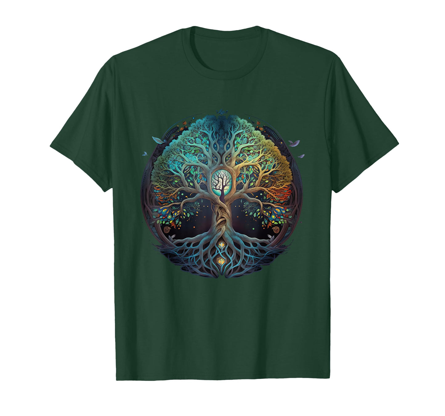 Tree Of Life Gift The Tree Of Life Meditation T-Shirt
