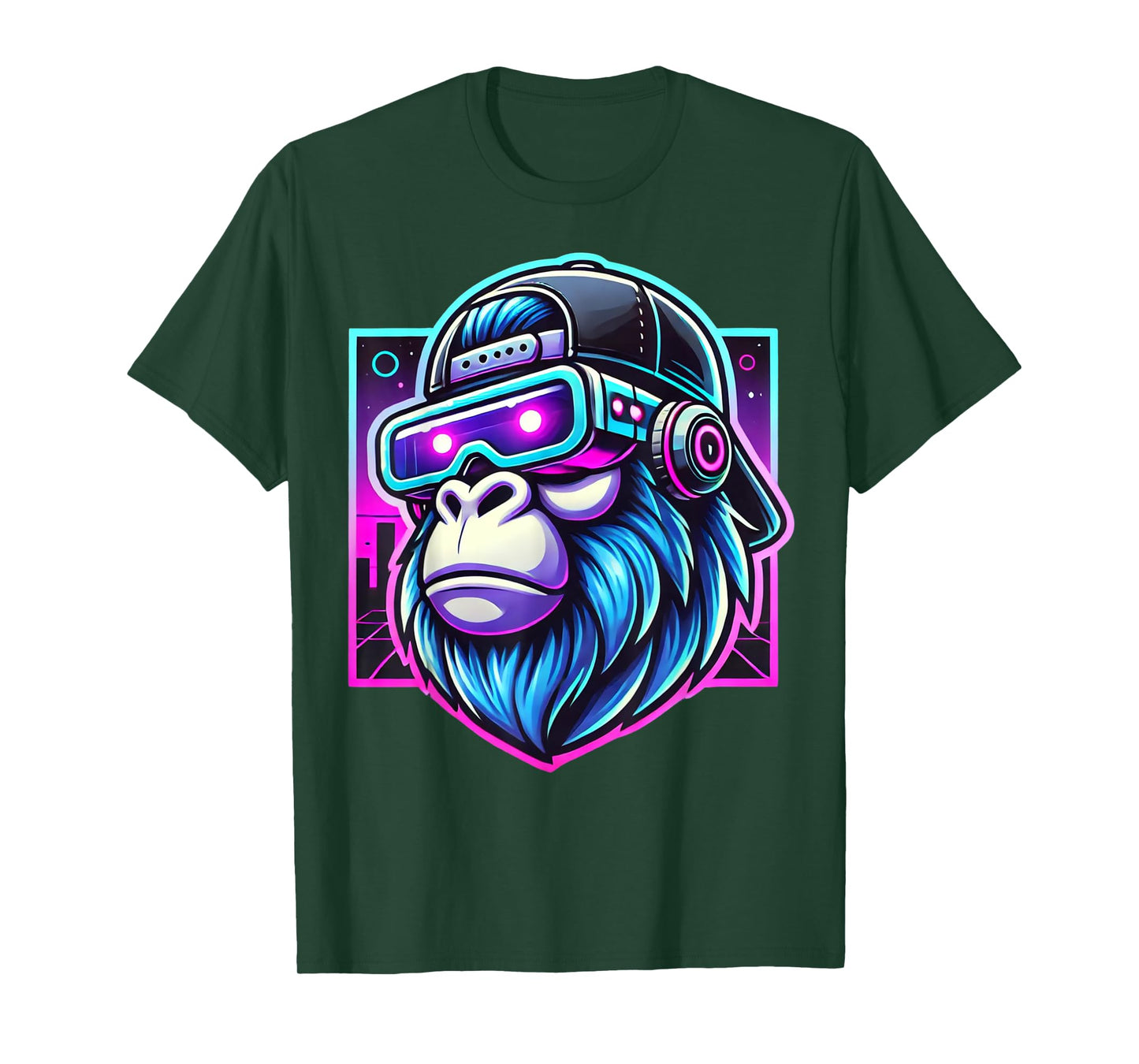 Gorilla Birthday Funny Gorilla Boys Adult Girls Family Party T-Shirt