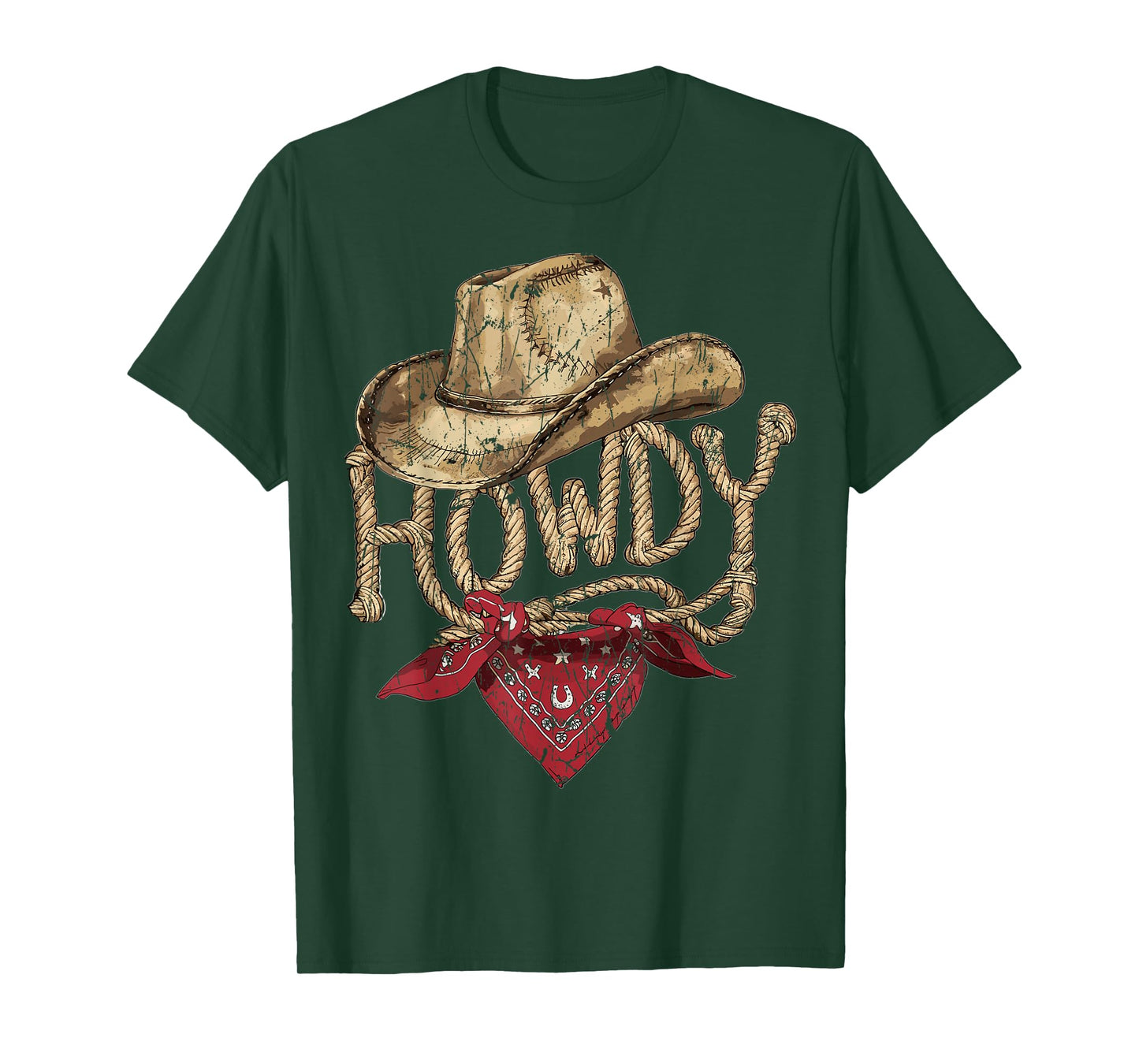 Western Cowboy Birthday Party Howdy Cowboy T-Shirt