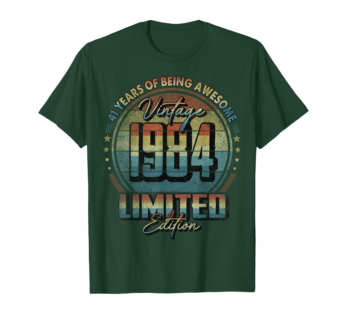 Vintage 1984 Limited Edition Shirt 41 year old 41st Birthday T-Shirt