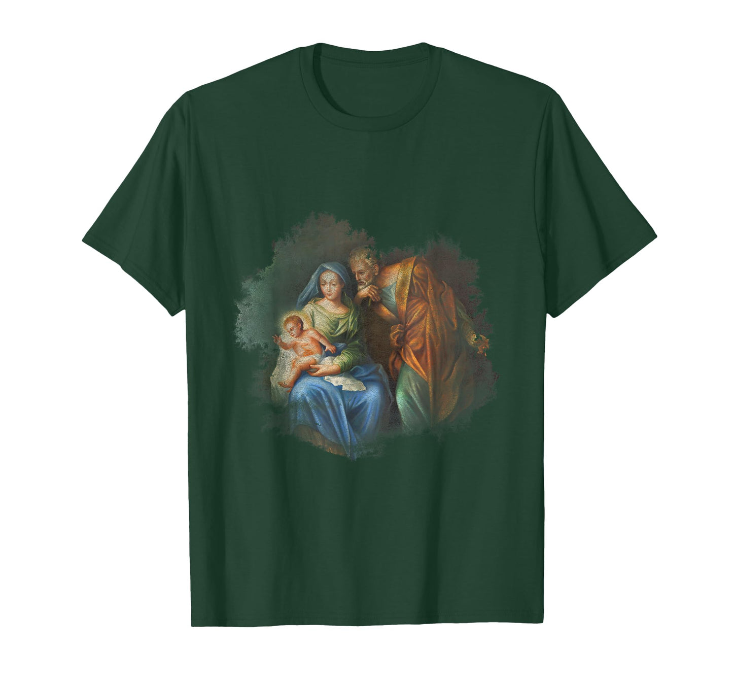 Sacred Family Tee Virgin Mary Joseph Jesus Catholic T-Shirt