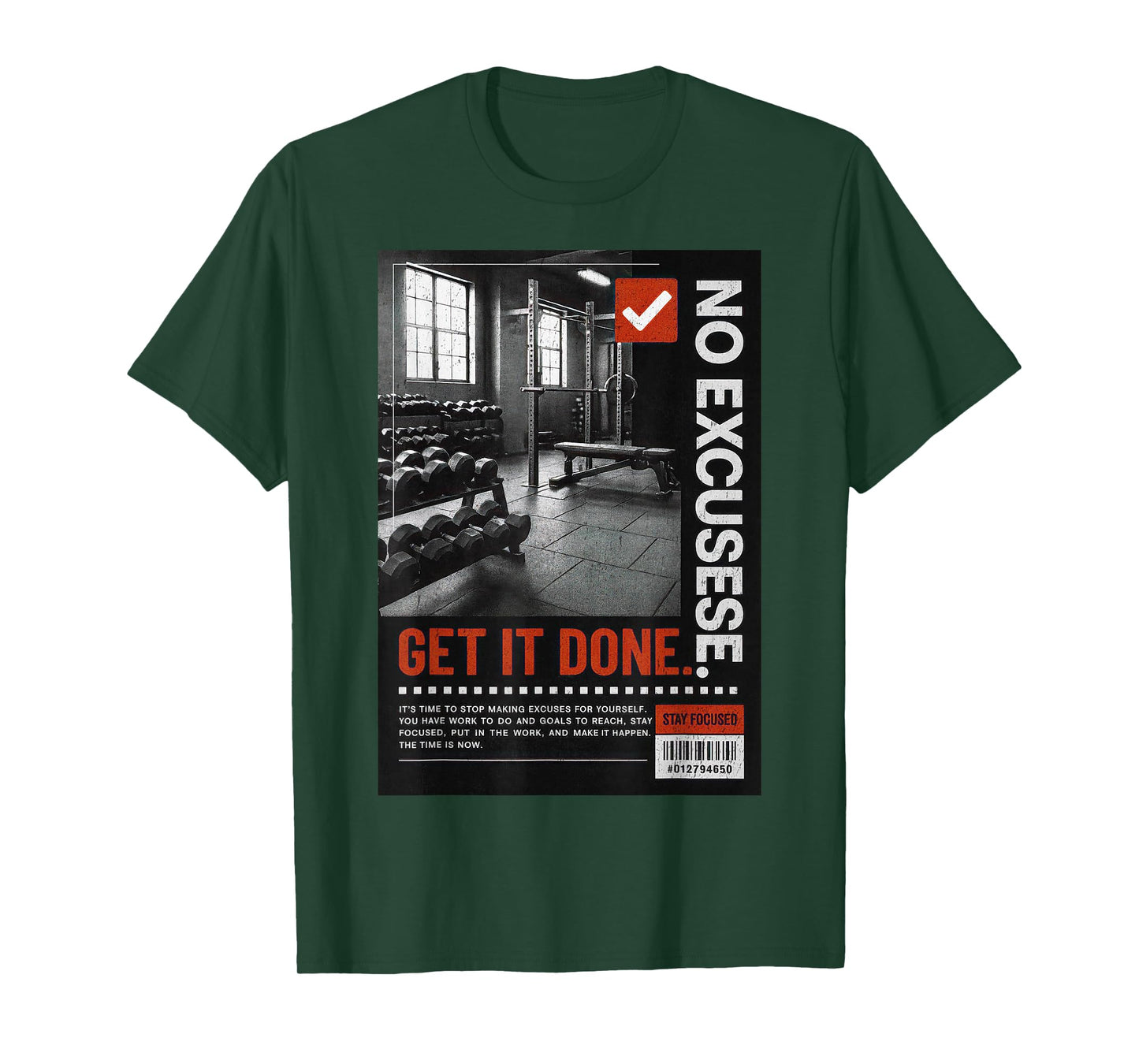 Y2K Fitness Quote Gym Training Discipline Yoga Sport Workout T-Shirt